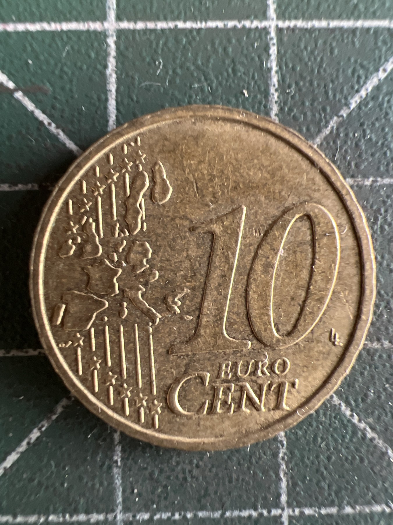 第556期 硬币专场 （无押金，捡漏，全场50包邮，偏远地区除外，接收代拍业务） 意大利10欧分 2002年