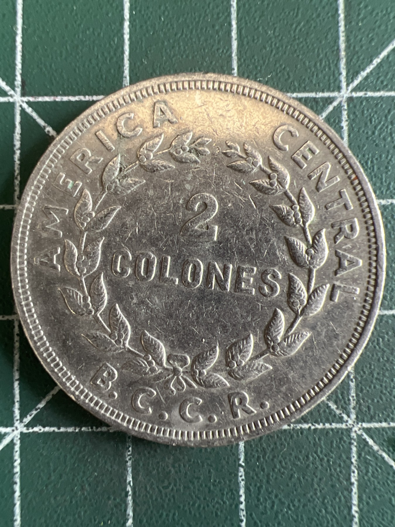 第555期 硬币专场 （无押金，捡漏，全场50包邮，偏远地区除外，接收代拍业务） 哥斯达黎加2克朗 1972年