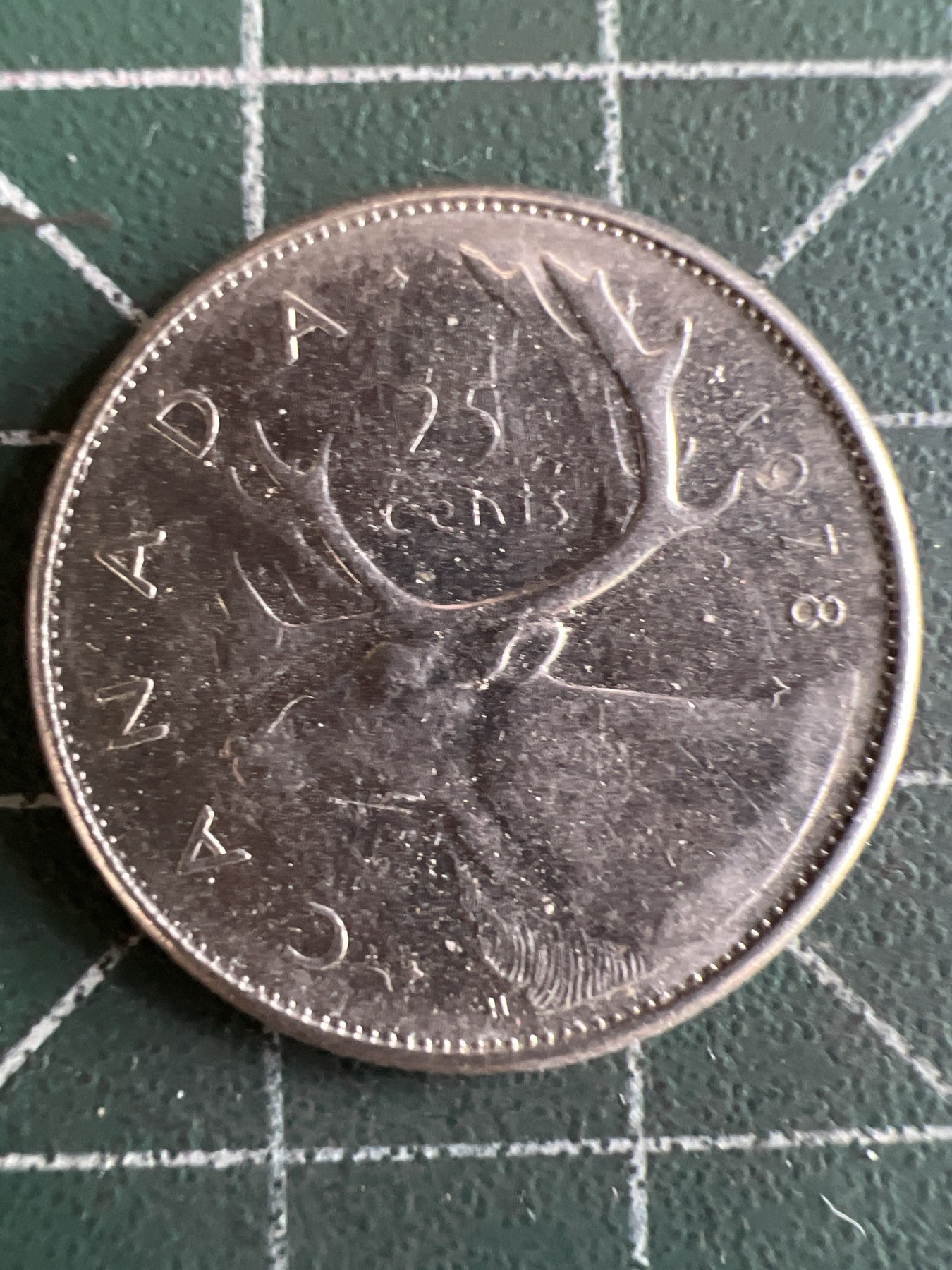 第556期 硬币专场 （无押金，捡漏，全场50包邮，偏远地区除外，接收代拍业务） 加拿大25分 青年 1978年