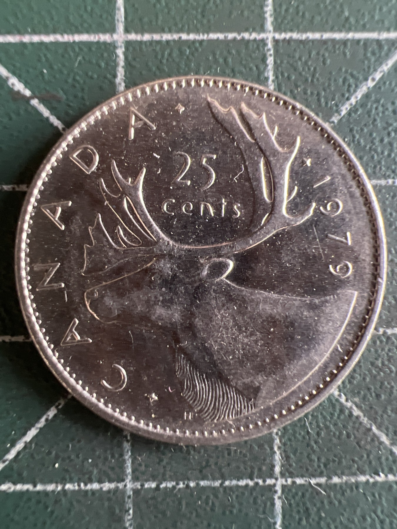 第556期 硬币专场 （无押金，捡漏，全场50包邮，偏远地区除外，接收代拍业务） 加拿大25分 青年 1979年