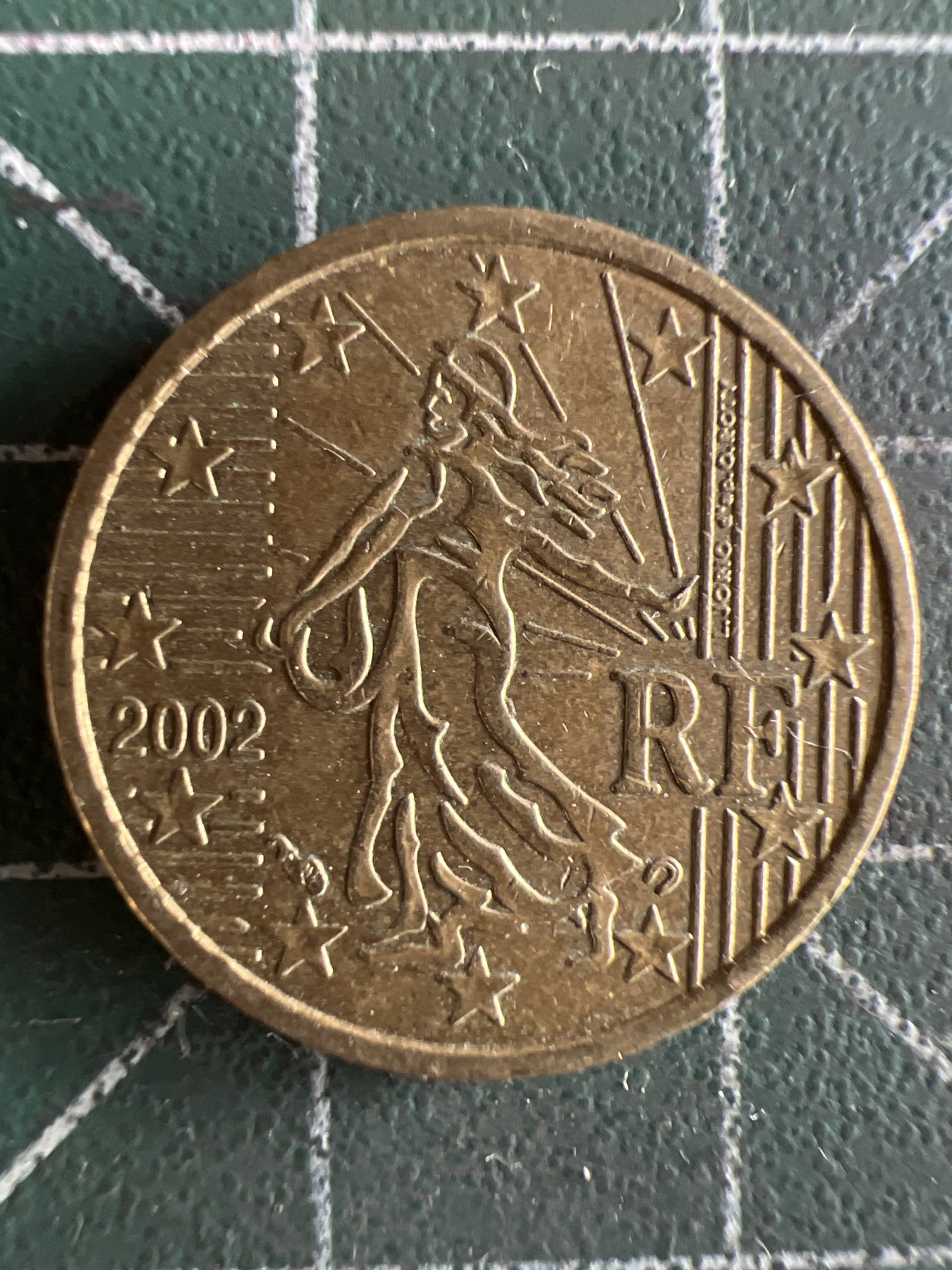 第590期 硬币专场 （无押金，捡漏，全场50包邮，偏远地区除外，接收代拍业务） 法国10欧分 2002年