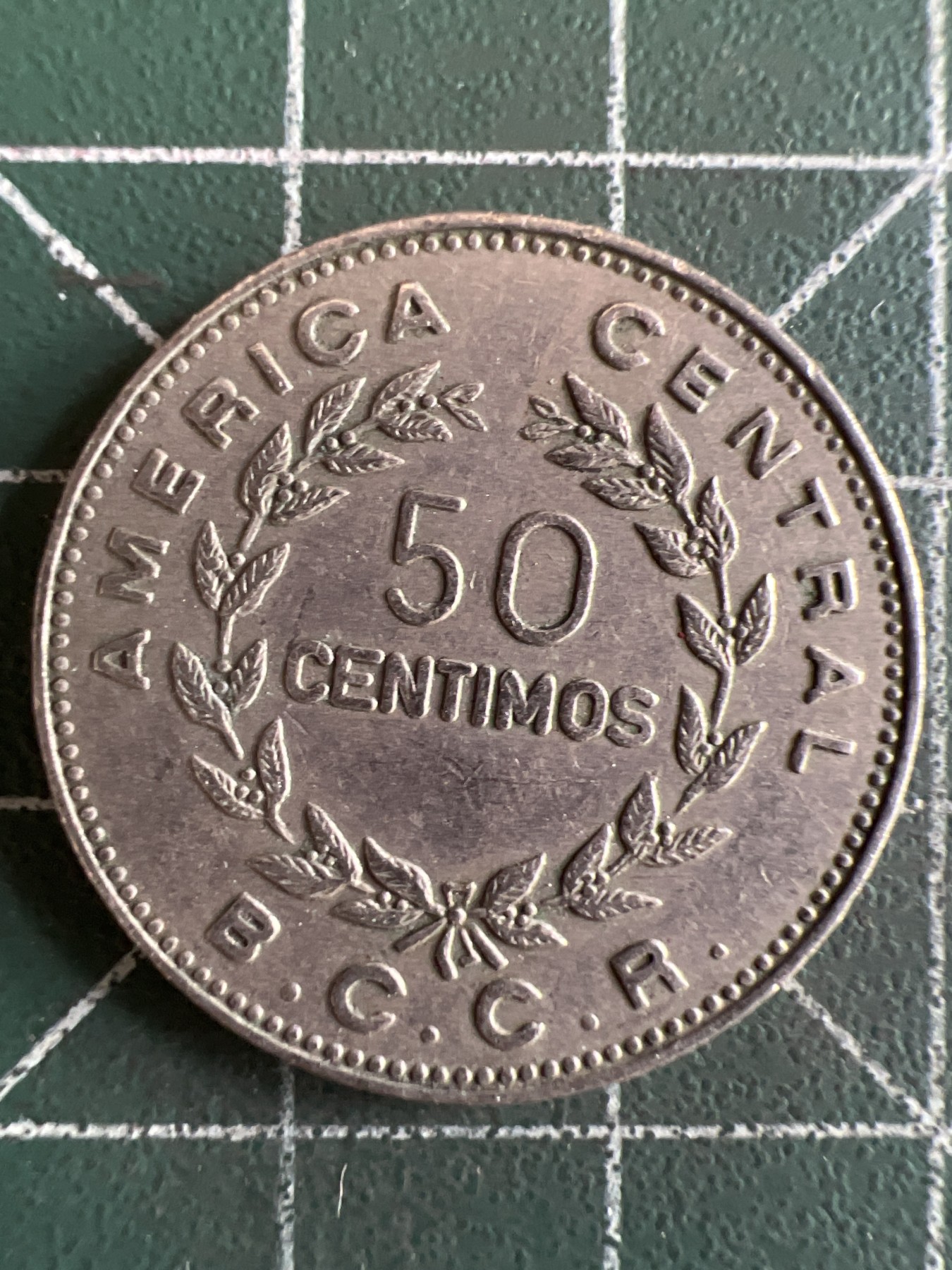 第555期 硬币专场 （无押金，捡漏，全场50包邮，偏远地区除外，接收代拍业务） 哥斯达黎加50分 1972年