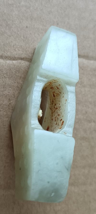 钱币，古钱币，古董杂项 老和田玉雕刻件