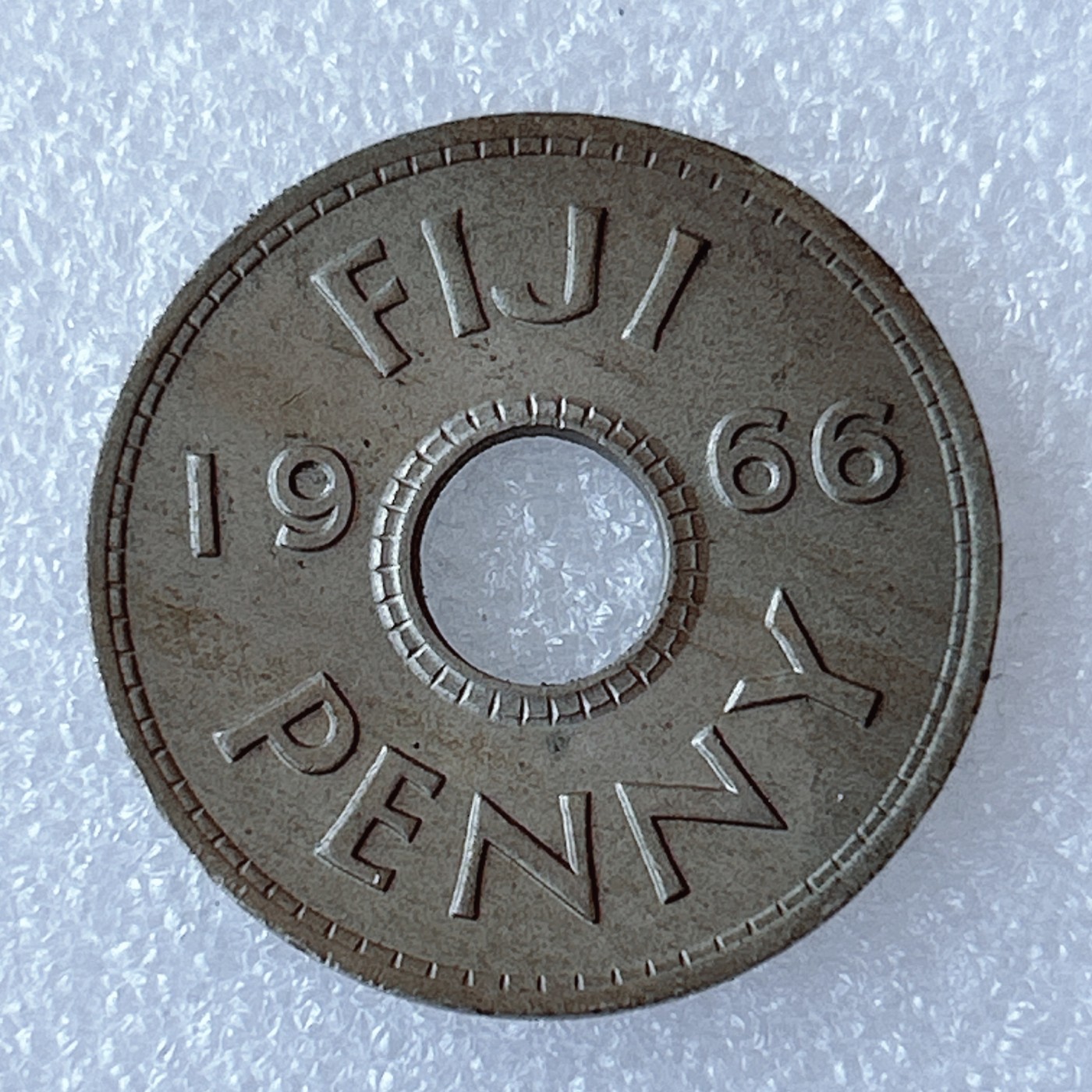 海外回流1元起拍小铺 各国钱币散币场 第9期 斐济1966年1便士