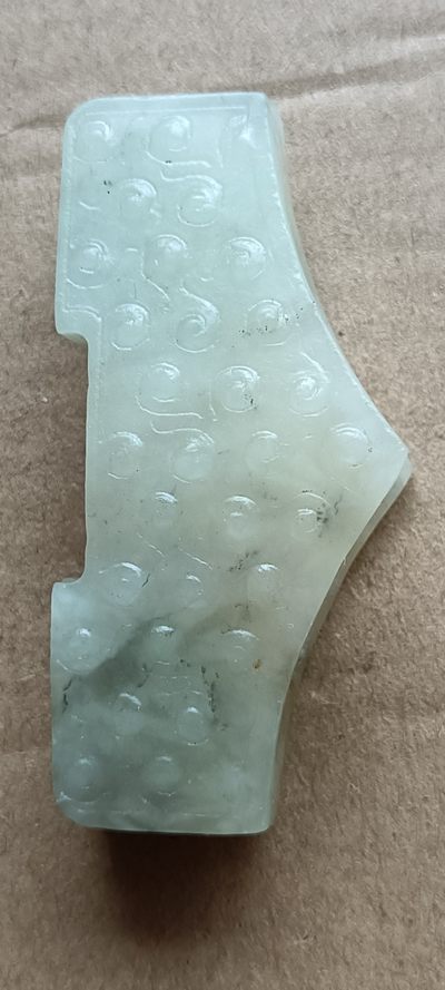 钱币，古钱币，古董杂项 老和田玉雕刻件