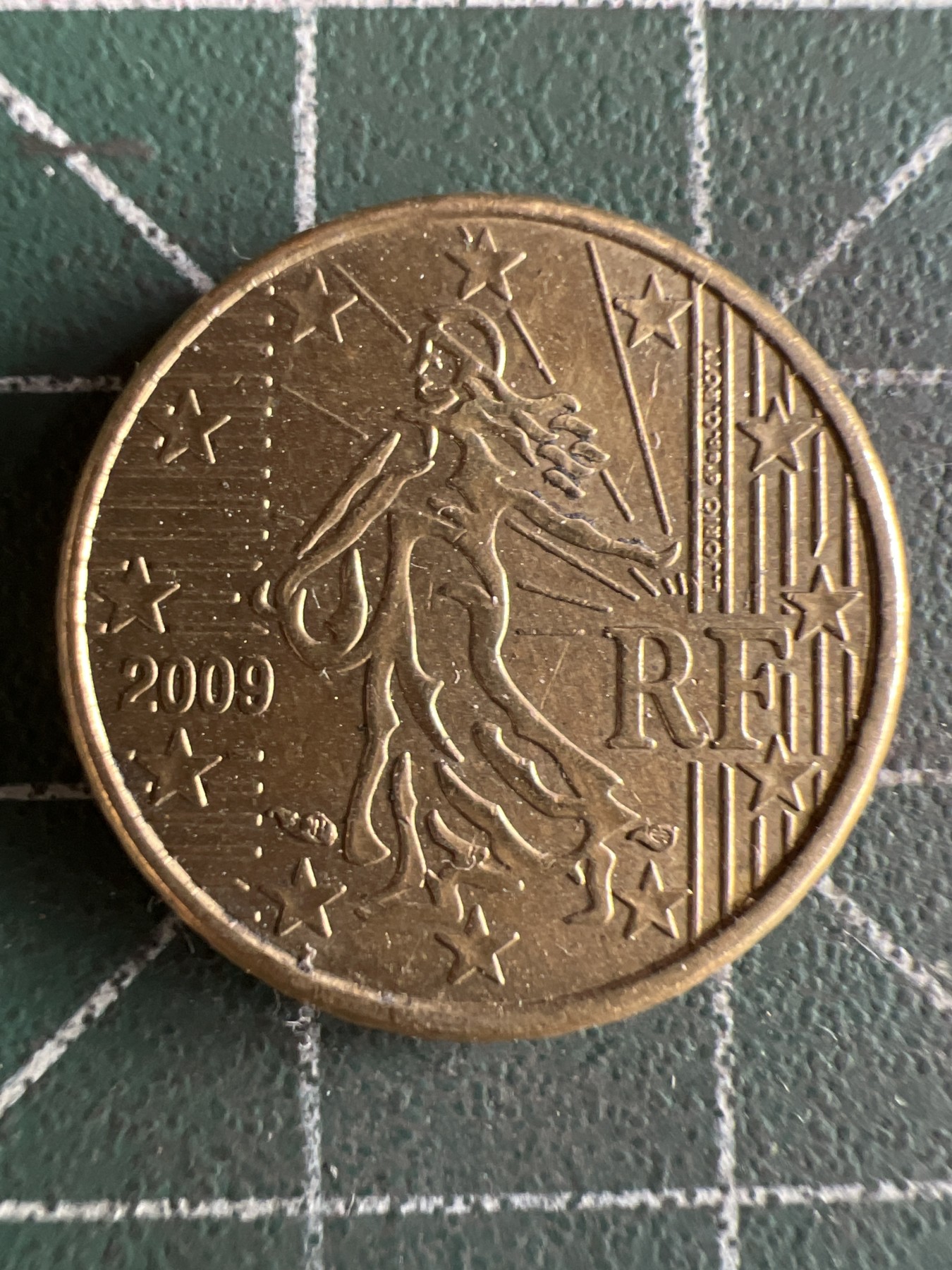 第569期 硬币专场 （无押金，捡漏，全场50包邮，偏远地区除外，接收代拍业务） 法国10欧分 2009年