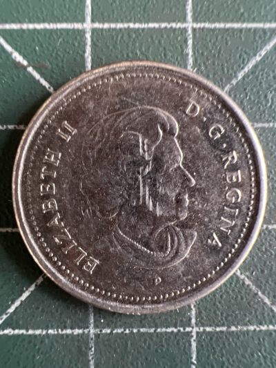 第556期 硬币专场 （无押金，捡漏，全场50包邮，偏远地区除外，接收代拍业务） - 加拿大25分 老年 2006年