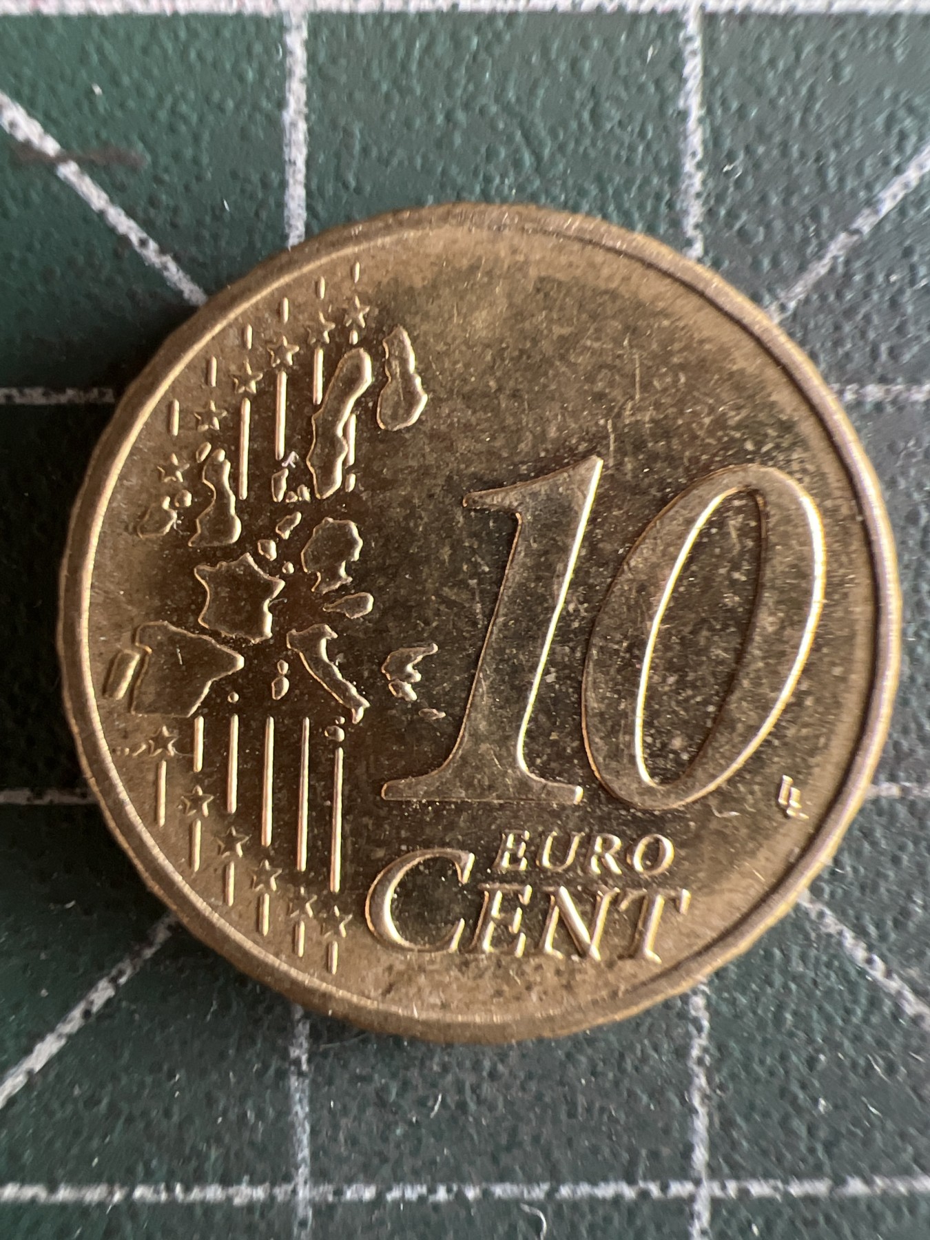 第556期 硬币专场 （无押金，捡漏，全场50包邮，偏远地区除外，接收代拍业务） 德国10欧分 2002年