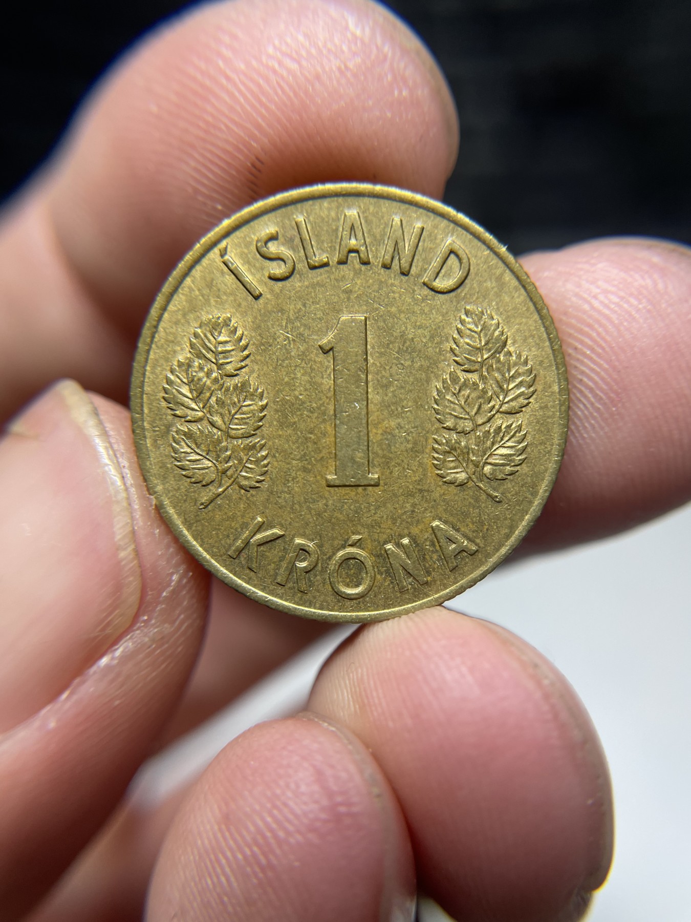 2024年集古藏今外币拍卖第二期-第9场（总第19拍） 1965年冰岛1克朗