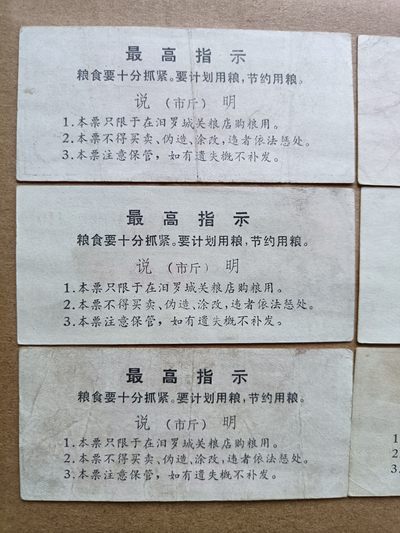 钱币，古钱币，古董杂项 全国唯一的毛象粮票一套