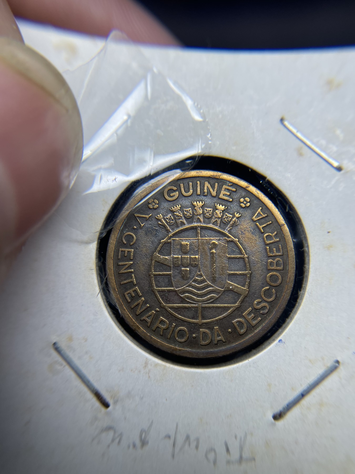 2024年集古藏今外币拍卖第二期-第9场（总第19拍） 1946年葡属几内亚50分发现非洲500年