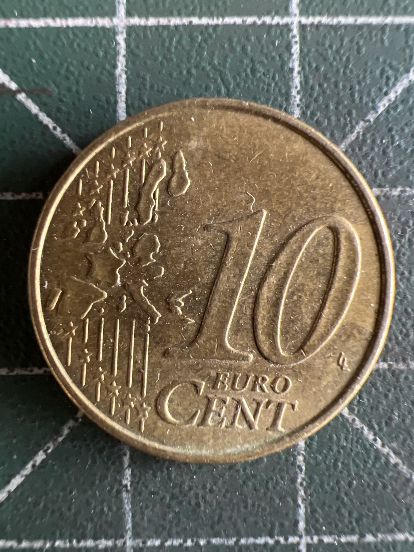 第556期 硬币专场 （无押金，捡漏，全场50包邮，偏远地区除外，接收代拍业务） 法国10欧分 1999年