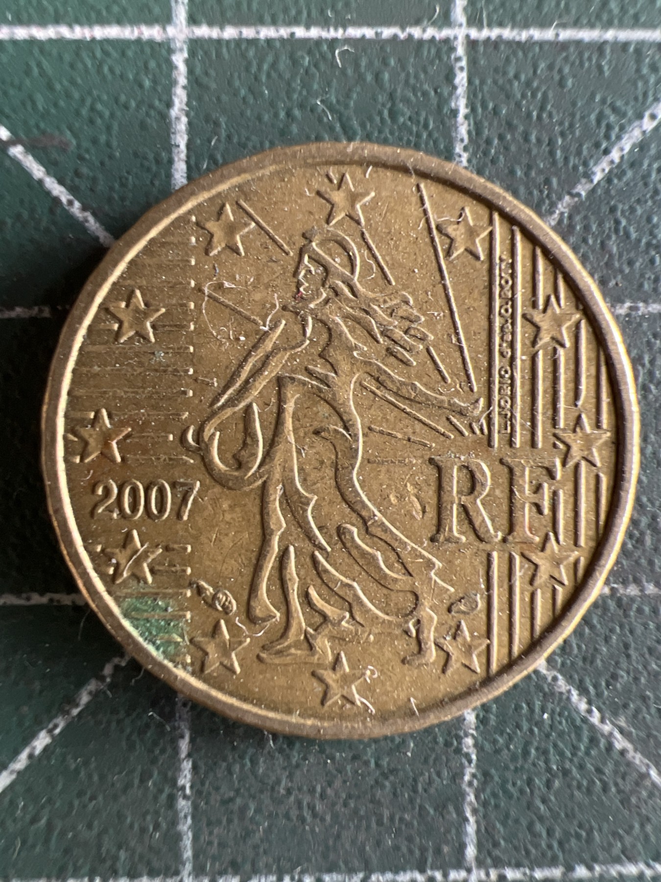 第590期 硬币专场 （无押金，捡漏，全场50包邮，偏远地区除外，接收代拍业务） 法国10欧分 2007年