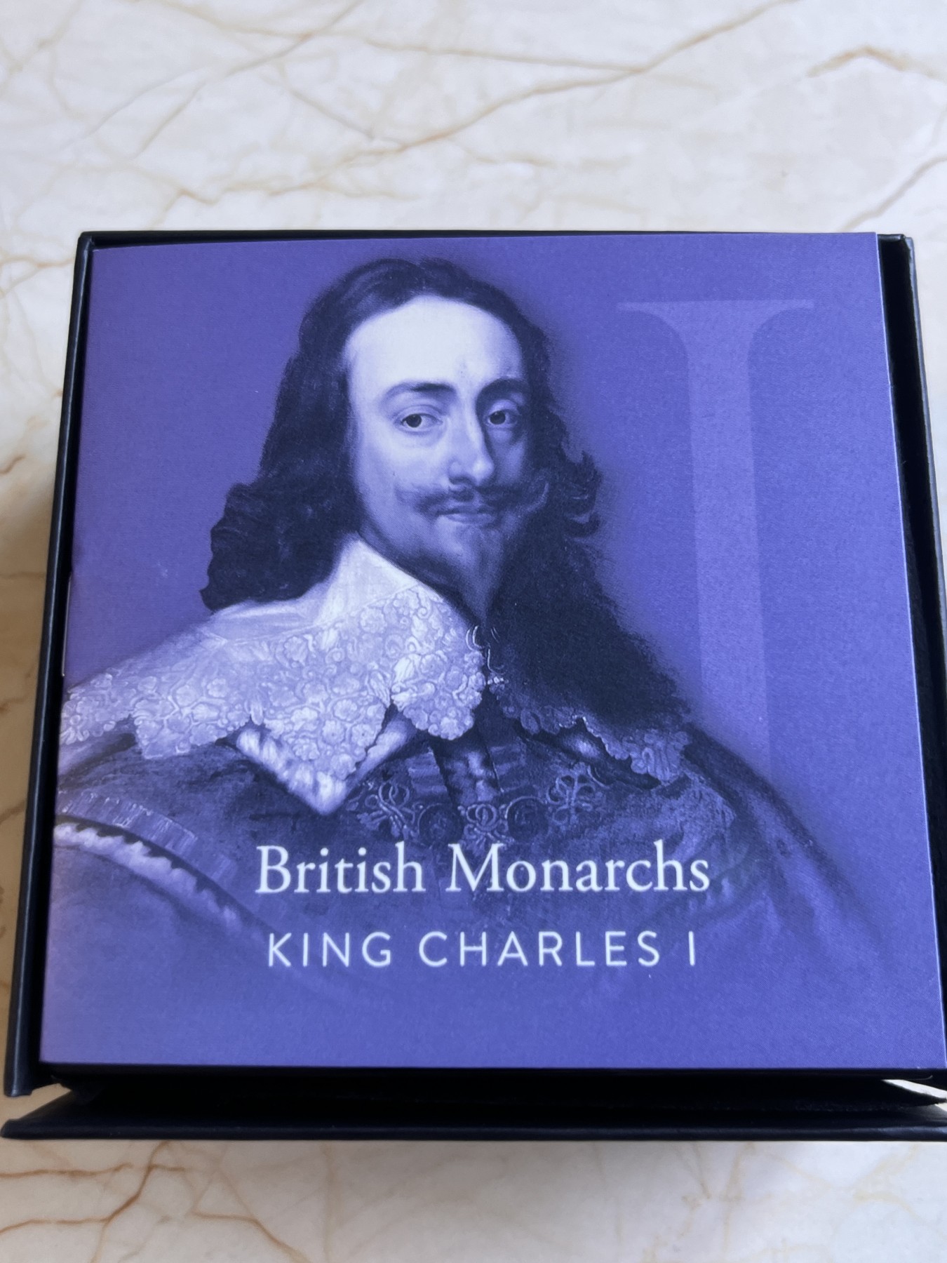 第168期拍卖【长期征集拍品】 英国2023年君主系列查尔斯一世2盎司精制纪念银币NGC-PF67原盒证书，999银，有氧化白点