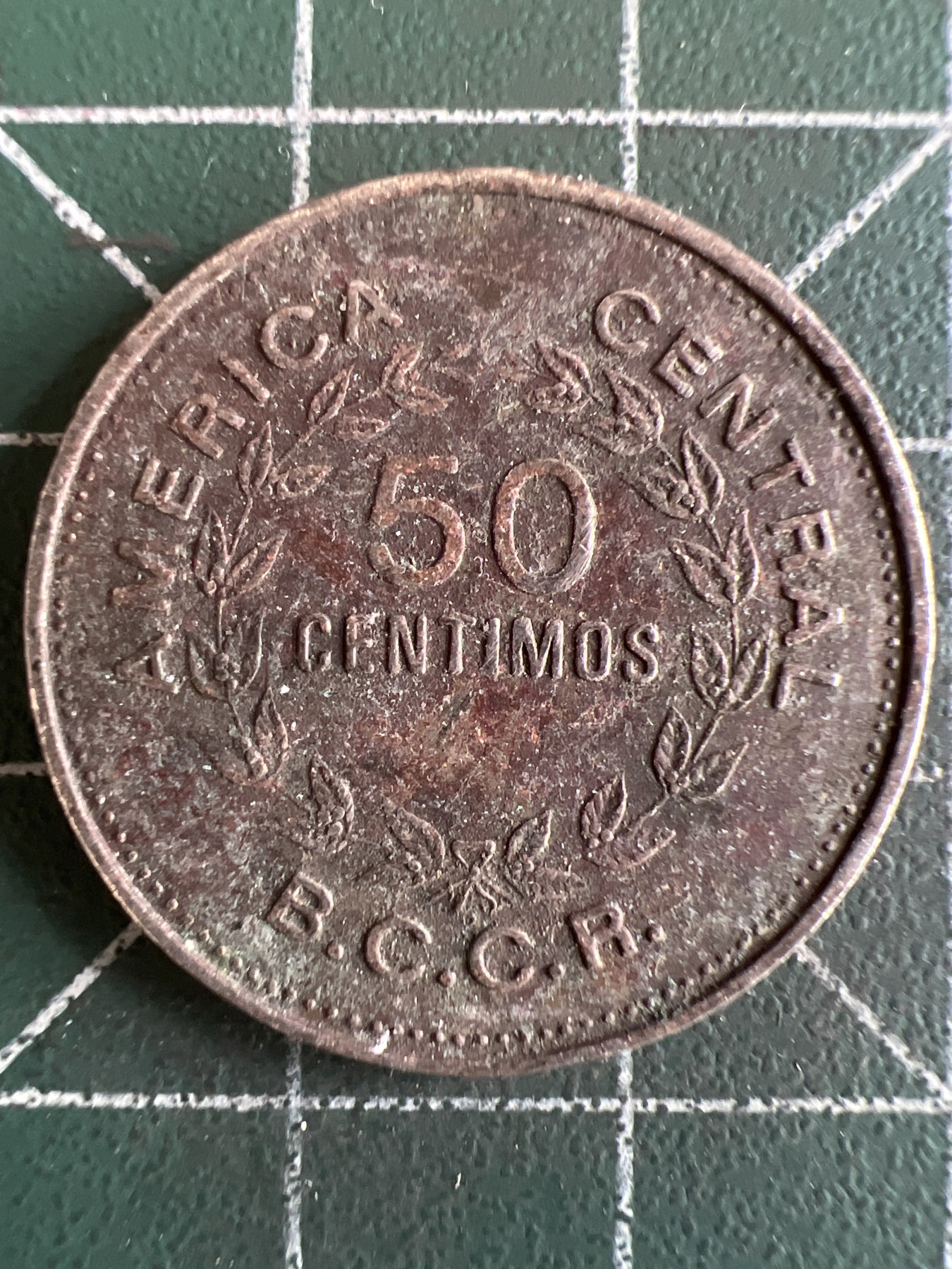 第556期 硬币专场 （无押金，捡漏，全场50包邮，偏远地区除外，接收代拍业务） 哥斯达黎加50分 1976年