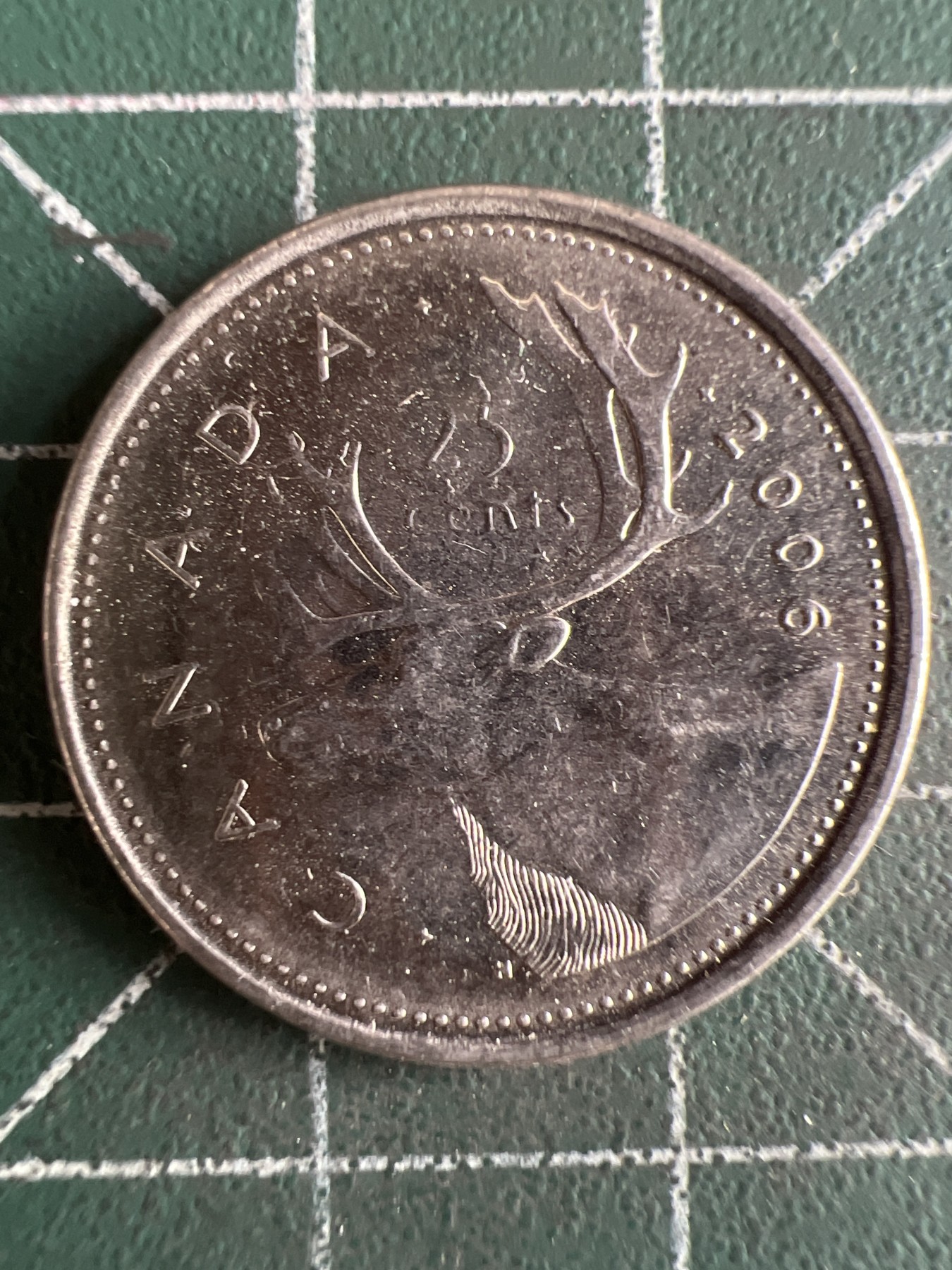 第554期 硬币专场 （无押金，捡漏，全场50包邮，偏远地区除外，接收代拍业务） 加拿大25分 2006年