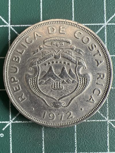 第554期 硬币专场 （无押金，捡漏，全场50包邮，偏远地区除外，接收代拍业务） - 哥斯达黎加2克朗 1972年