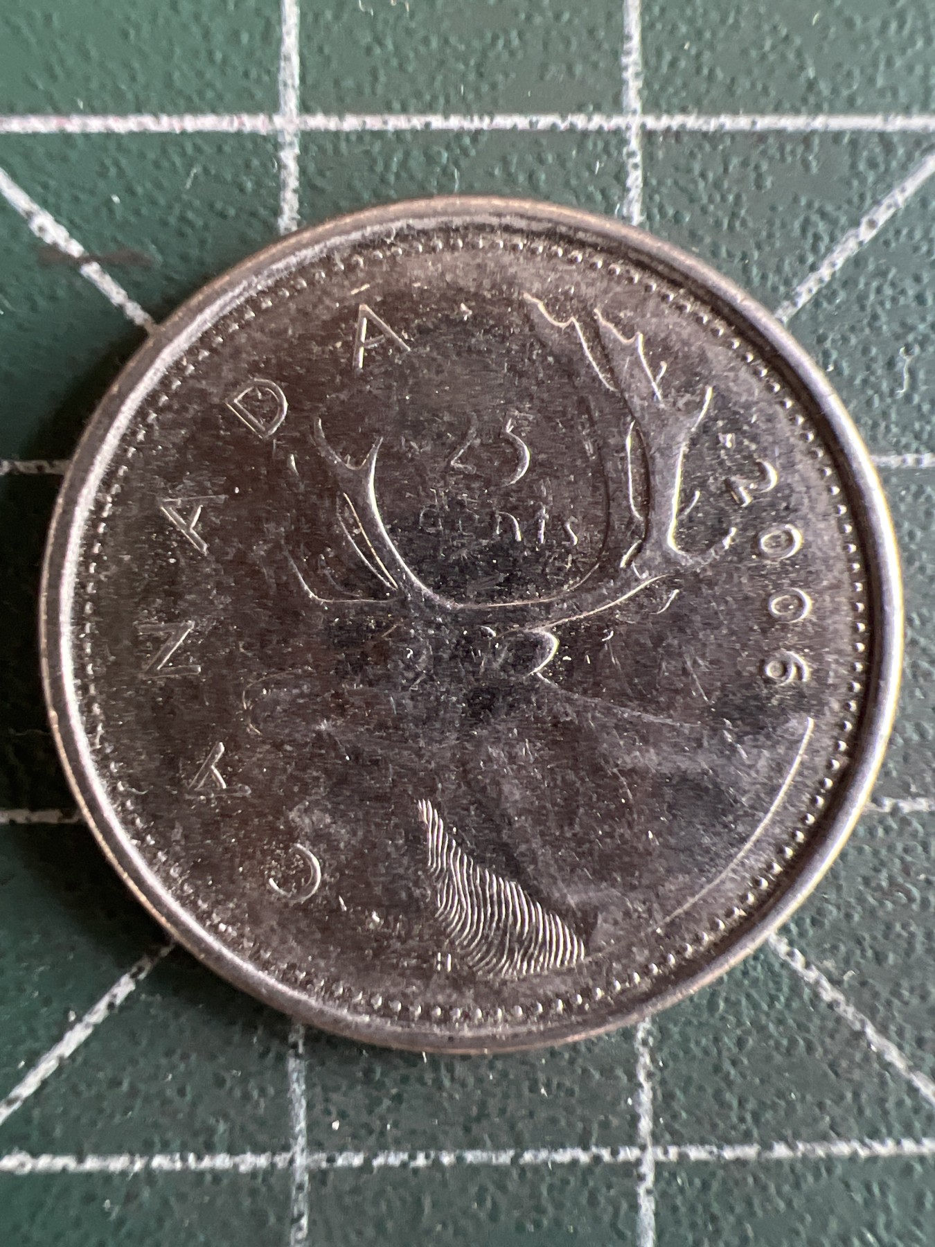 第556期 硬币专场 （无押金，捡漏，全场50包邮，偏远地区除外，接收代拍业务） 加拿大25分 老年 2006年