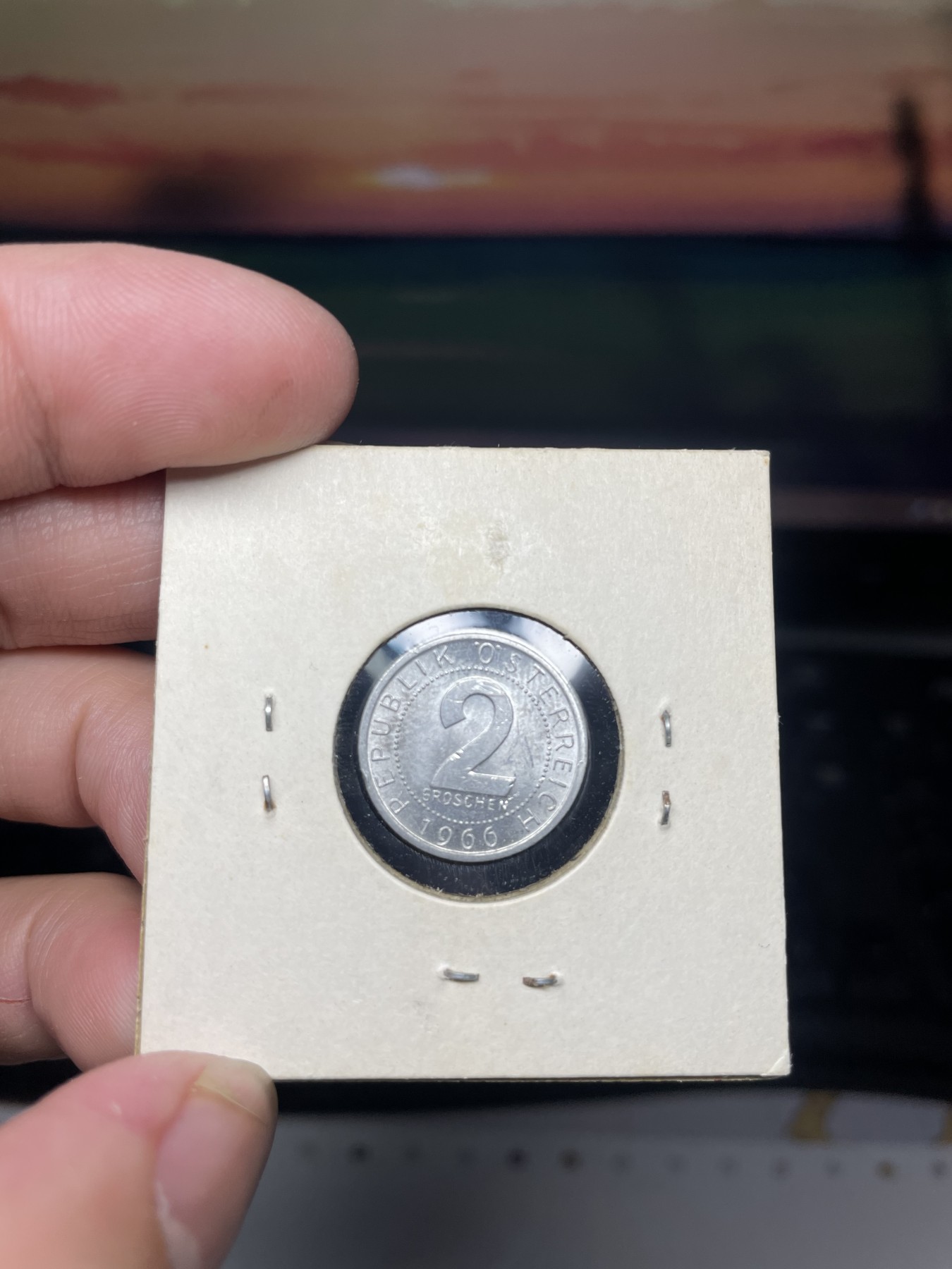 2024年集古藏今外币拍卖第二期-第9场（总第19拍） 带光1966年奥地利2分