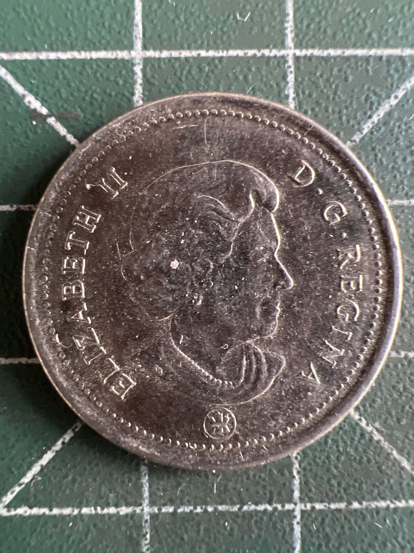 第555期 硬币专场 （无押金，捡漏，全场50包邮，偏远地区除外，接收代拍业务） 加拿大25分 2006年