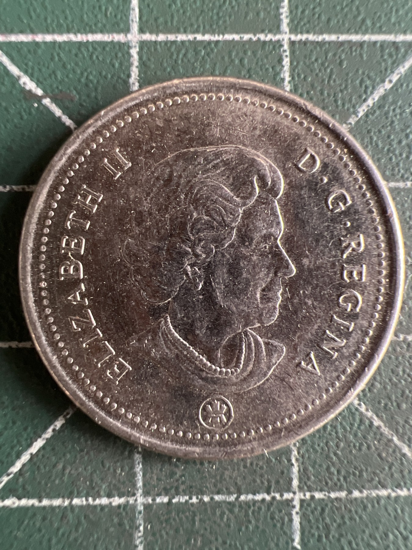 第554期 硬币专场 （无押金，捡漏，全场50包邮，偏远地区除外，接收代拍业务） 加拿大25分 2007年