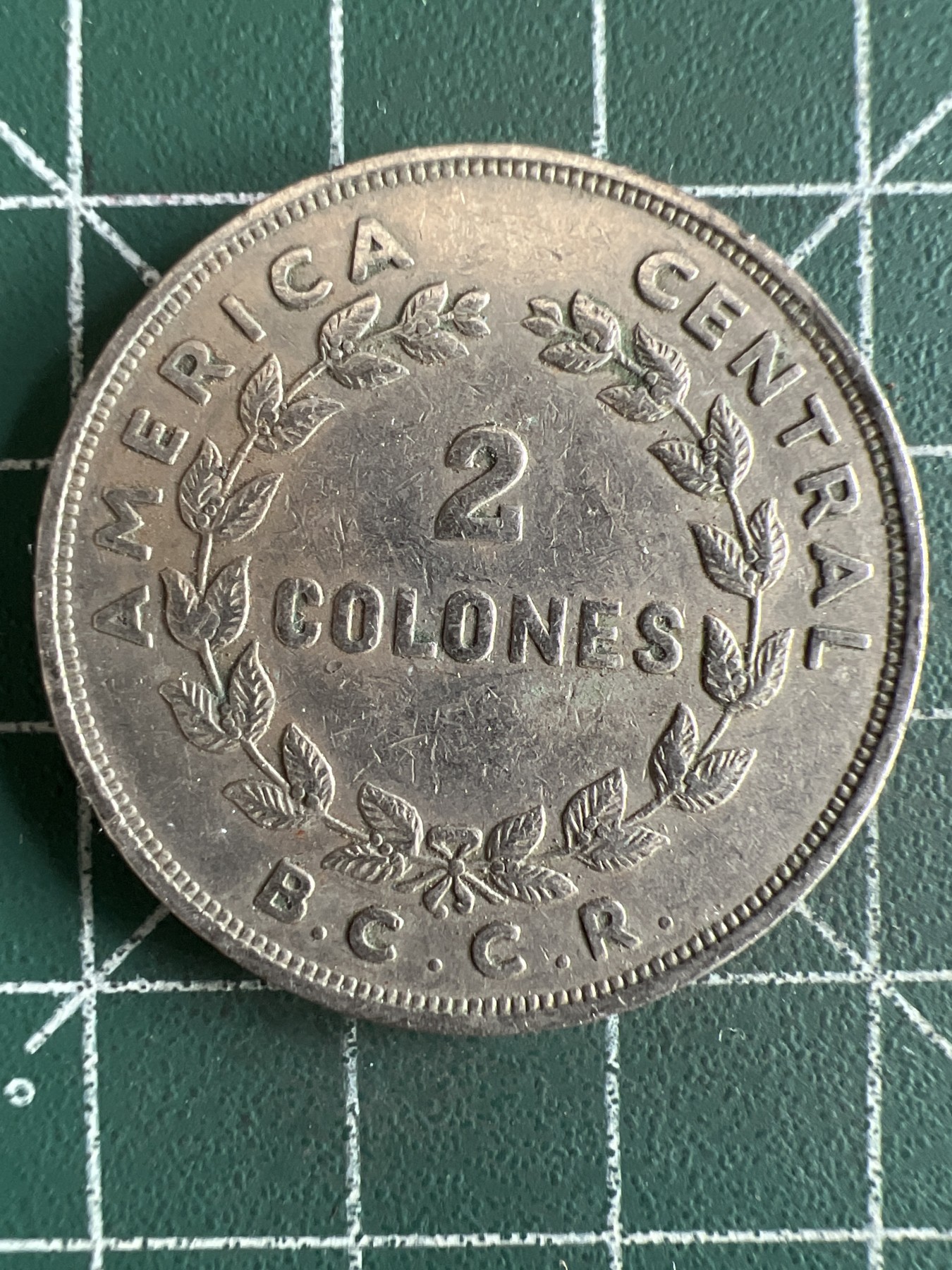 第554期 硬币专场 （无押金，捡漏，全场50包邮，偏远地区除外，接收代拍业务） 哥斯达黎加2克朗 1968年