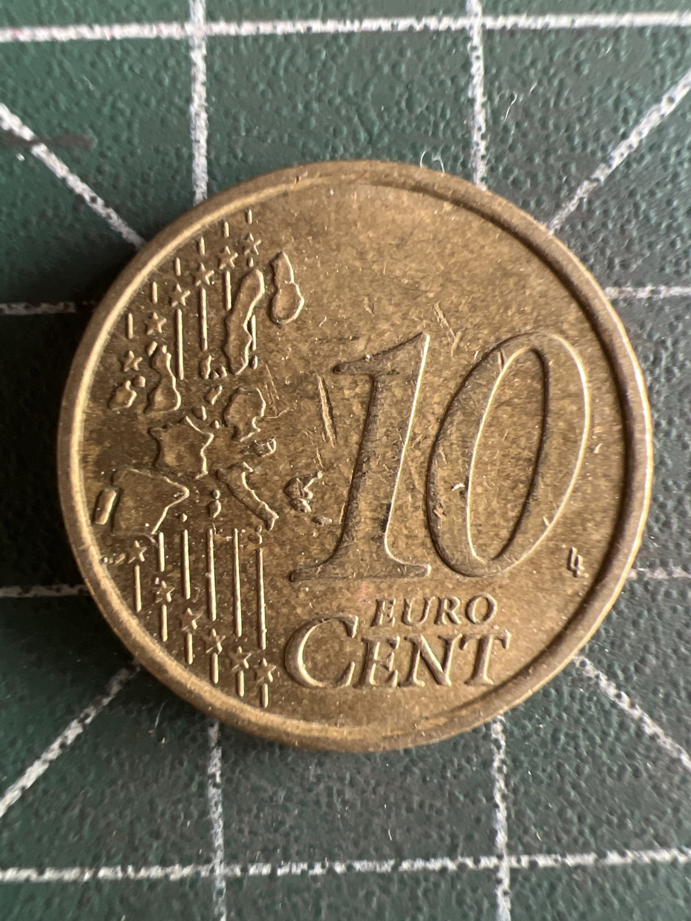 第569期 硬币专场 （无押金，捡漏，全场50包邮，偏远地区除外，接收代拍业务） 意大利10欧分 2002年