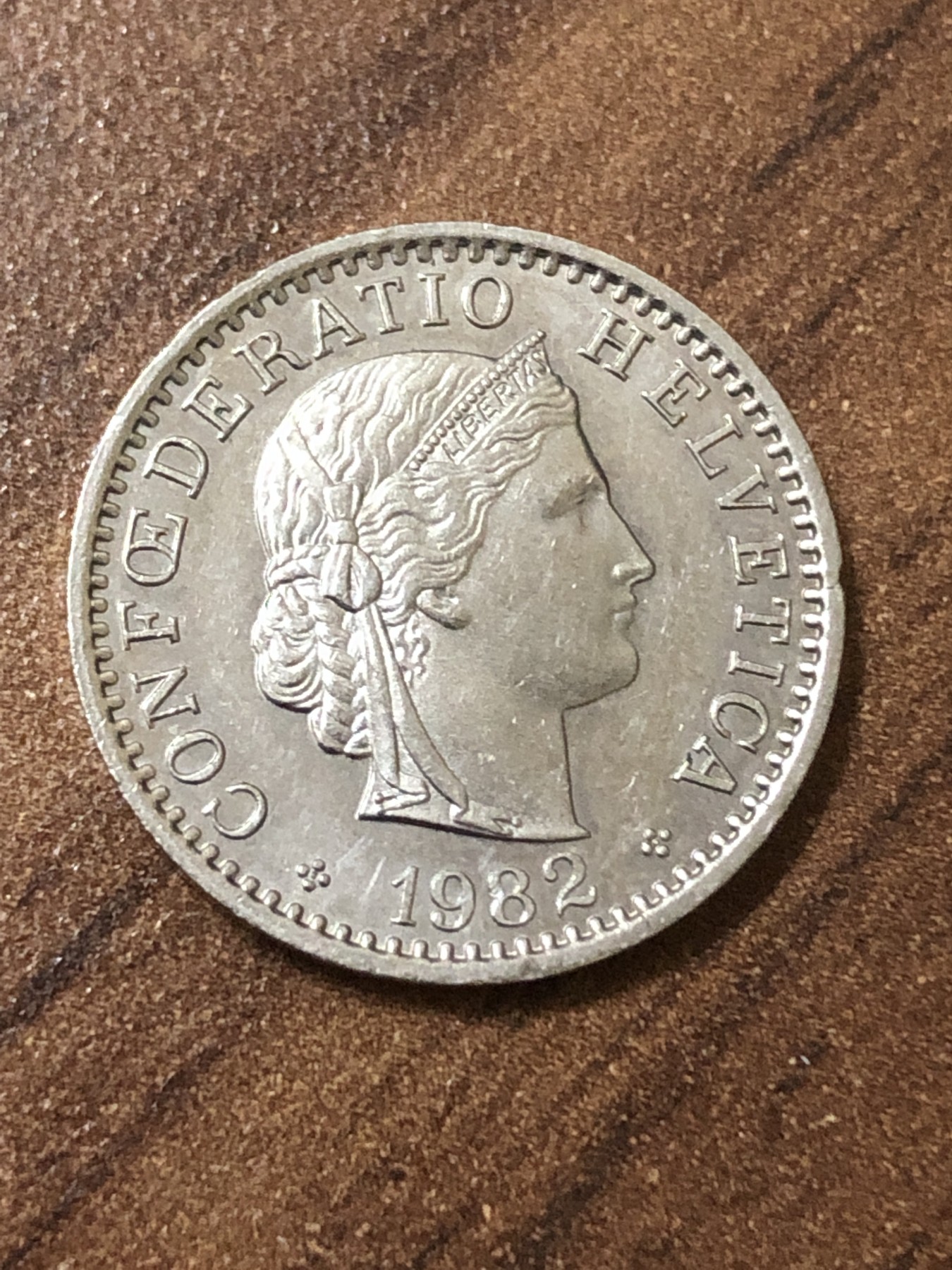 神仙姐姐散币好品专场第二十三期（无佣金满邮自动发出 1982年 瑞士20分