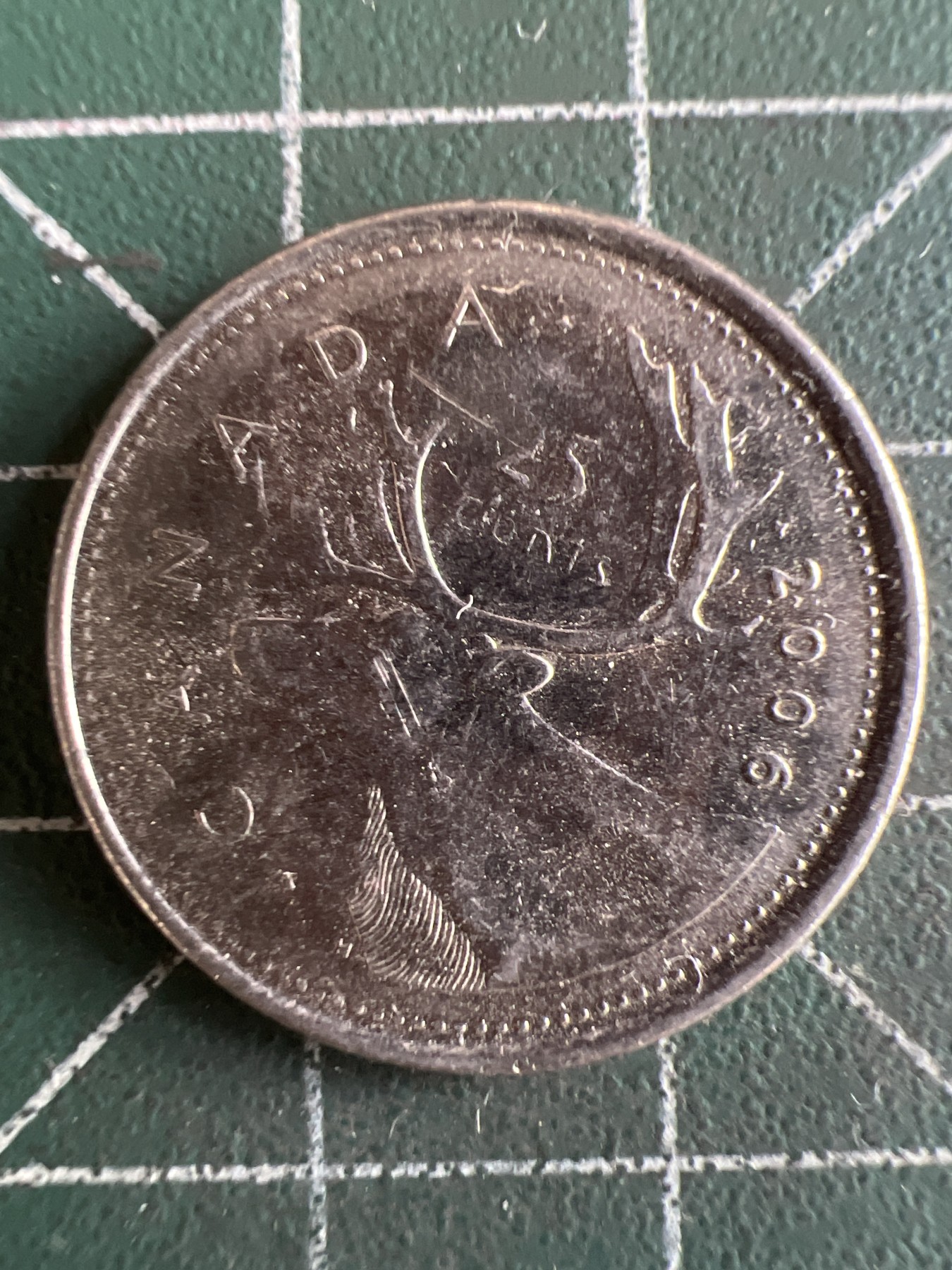 第555期 硬币专场 （无押金，捡漏，全场50包邮，偏远地区除外，接收代拍业务） 加拿大25分 2006年