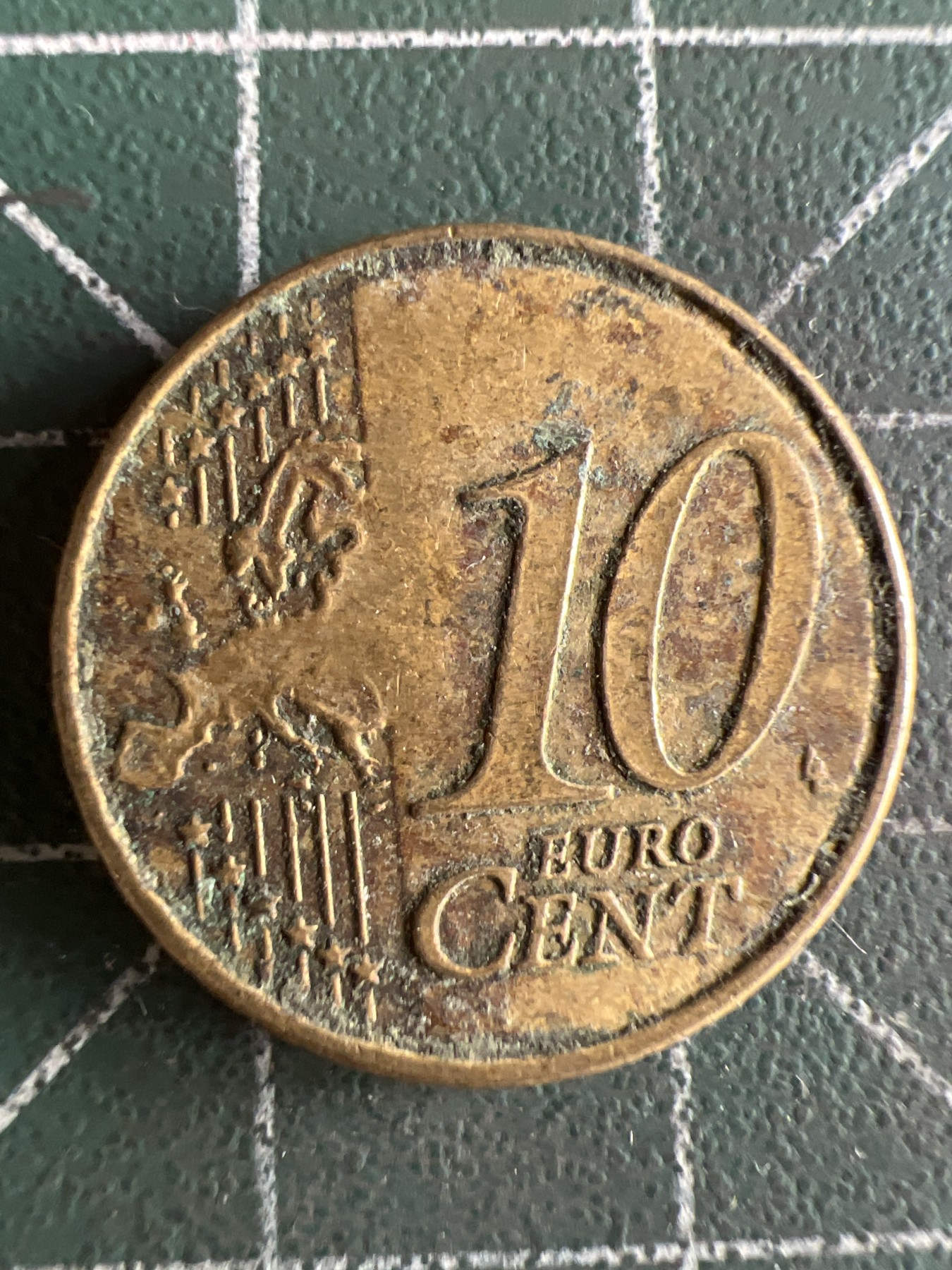 第589期 硬币专场 （无押金，捡漏，全场50包邮，偏远地区除外，接收代拍业务） 法国10欧分 2007年