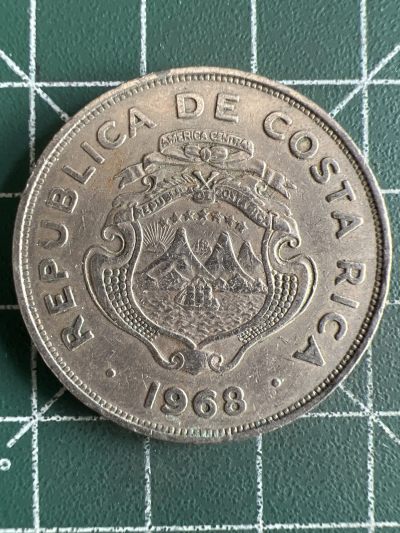 第554期 硬币专场 （无押金，捡漏，全场50包邮，偏远地区除外，接收代拍业务） - 哥斯达黎加2克朗 1968年