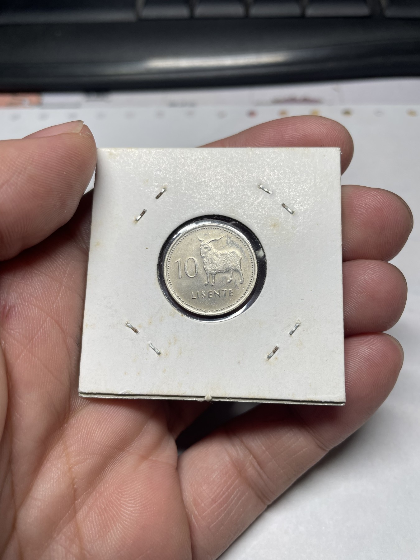 2024年集古藏今外币拍卖第二期-第9场（总第19拍） 1983年莱索托10黎