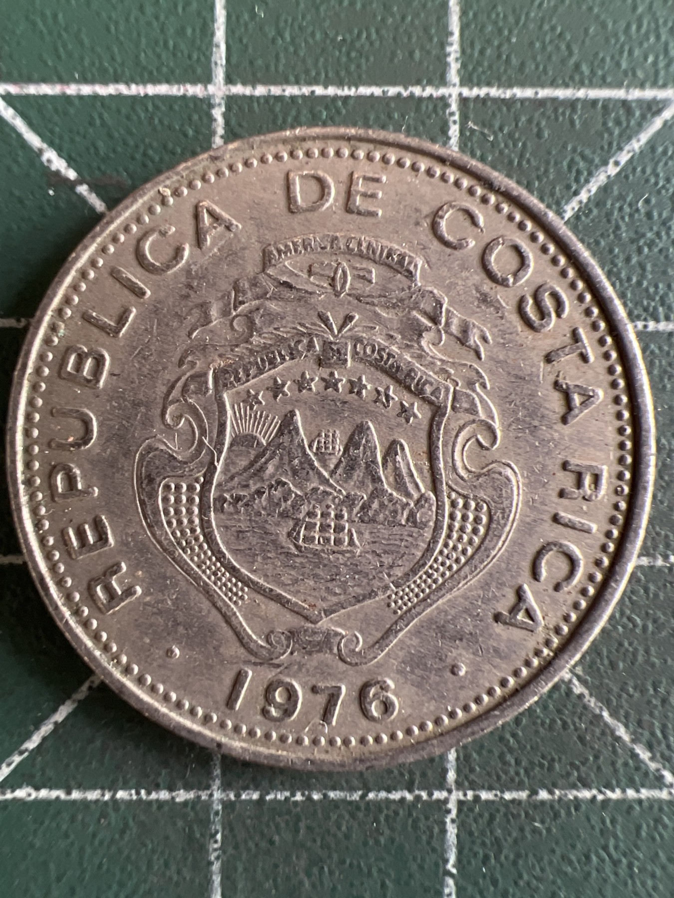 第555期 硬币专场 （无押金，捡漏，全场50包邮，偏远地区除外，接收代拍业务） 哥斯达黎加50分 1976年