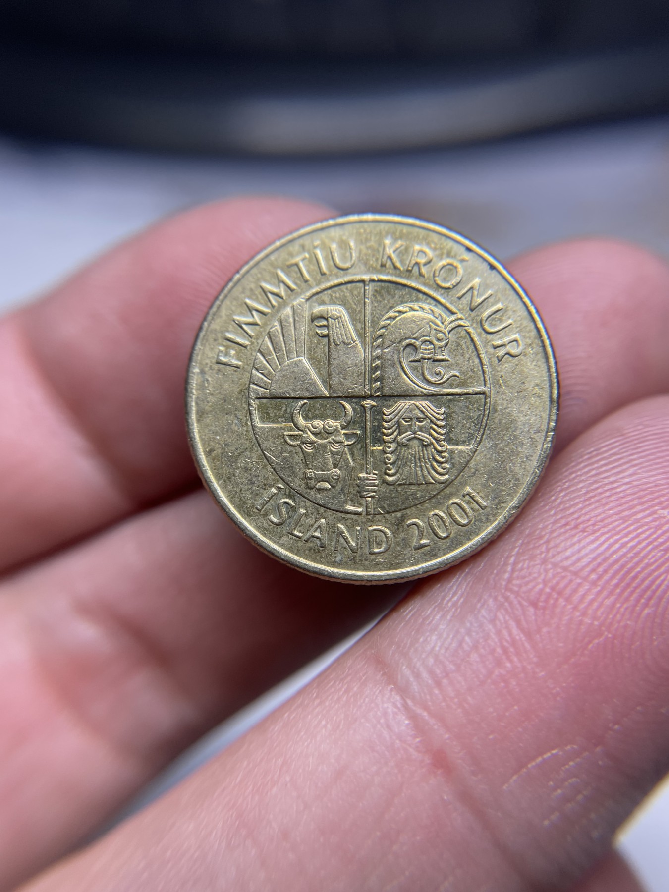 2024年集古藏今外币拍卖第二期-第9场（总第19拍） 2001年冰岛50克朗