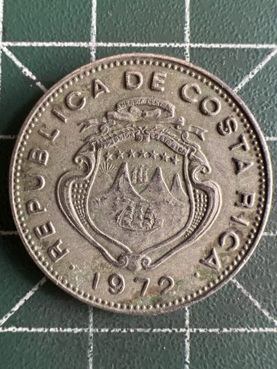 第569期 硬币专场 （无押金，捡漏，全场50包邮，偏远地区除外，接收代拍业务） - 哥斯达黎加50分 1972年