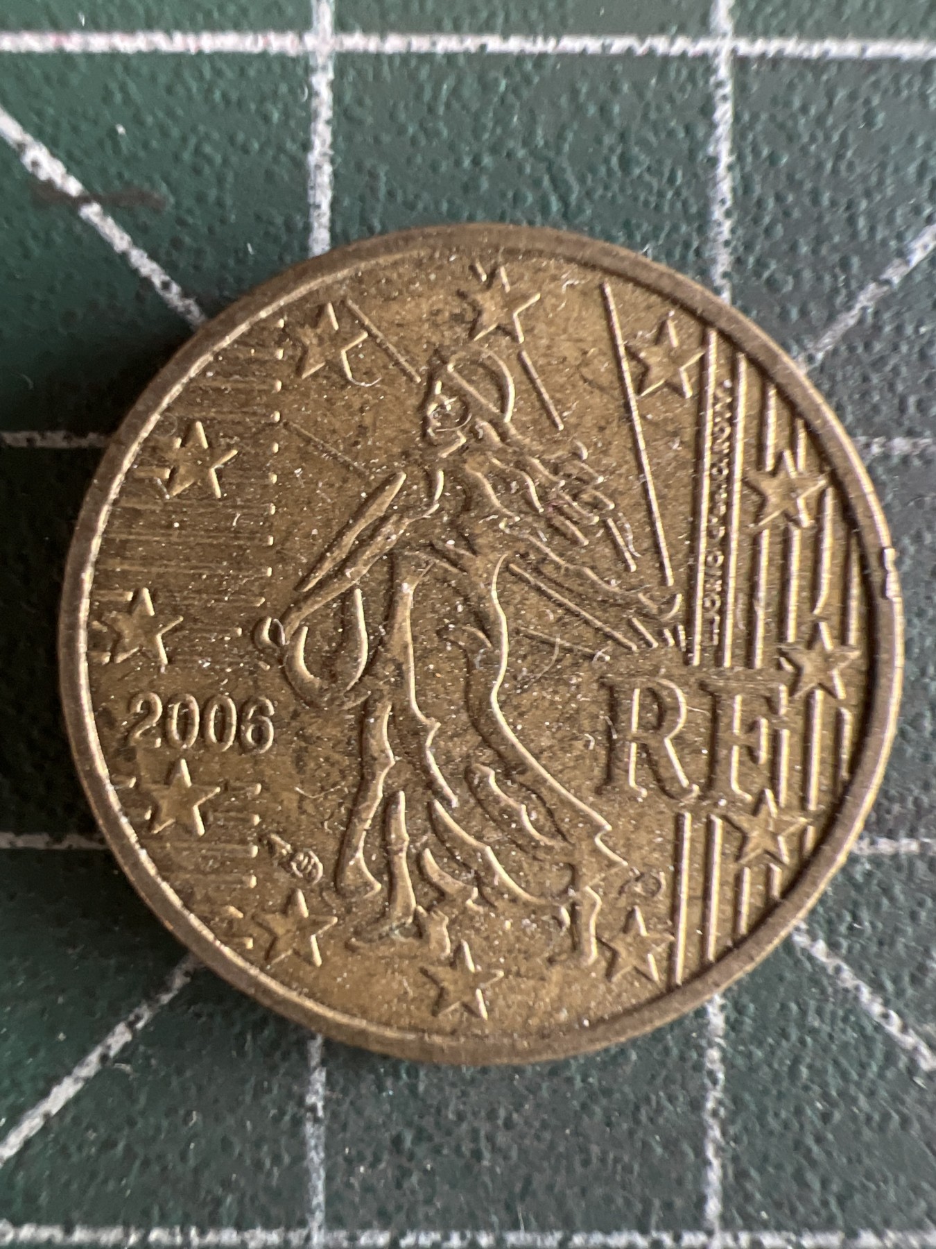 第556期 硬币专场 （无押金，捡漏，全场50包邮，偏远地区除外，接收代拍业务） 法国10欧分 2006年