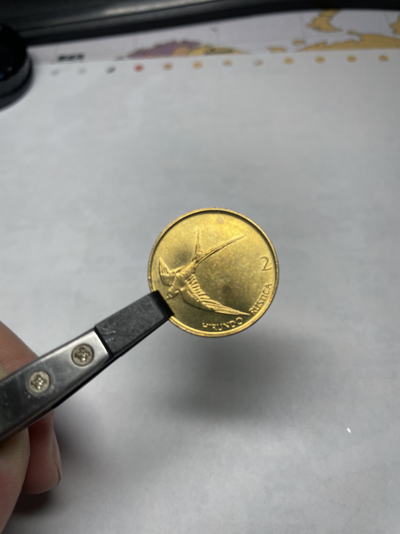 2024年集古藏今外币拍卖第二期-第9场（总第19拍） 带光2000年斯洛文尼亚2托拉尔