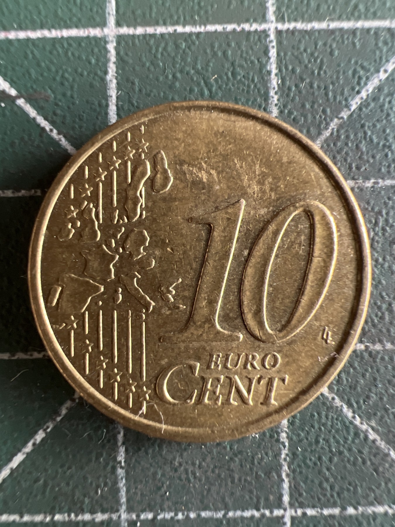 第555期 硬币专场 （无押金，捡漏，全场50包邮，偏远地区除外，接收代拍业务） 法国10欧分 1999年