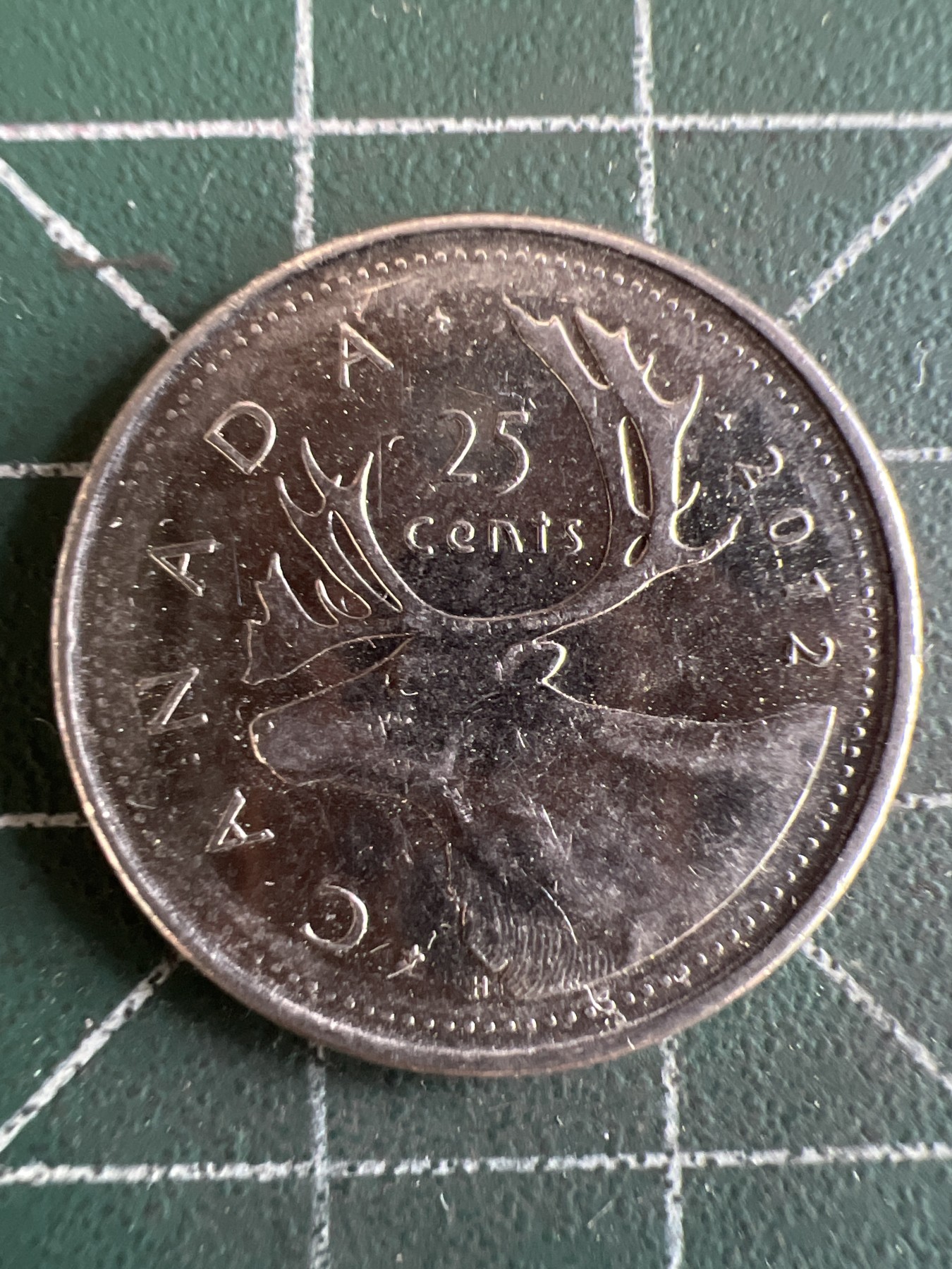 第556期 硬币专场 （无押金，捡漏，全场50包邮，偏远地区除外，接收代拍业务） 加拿大25分 老年 2012年