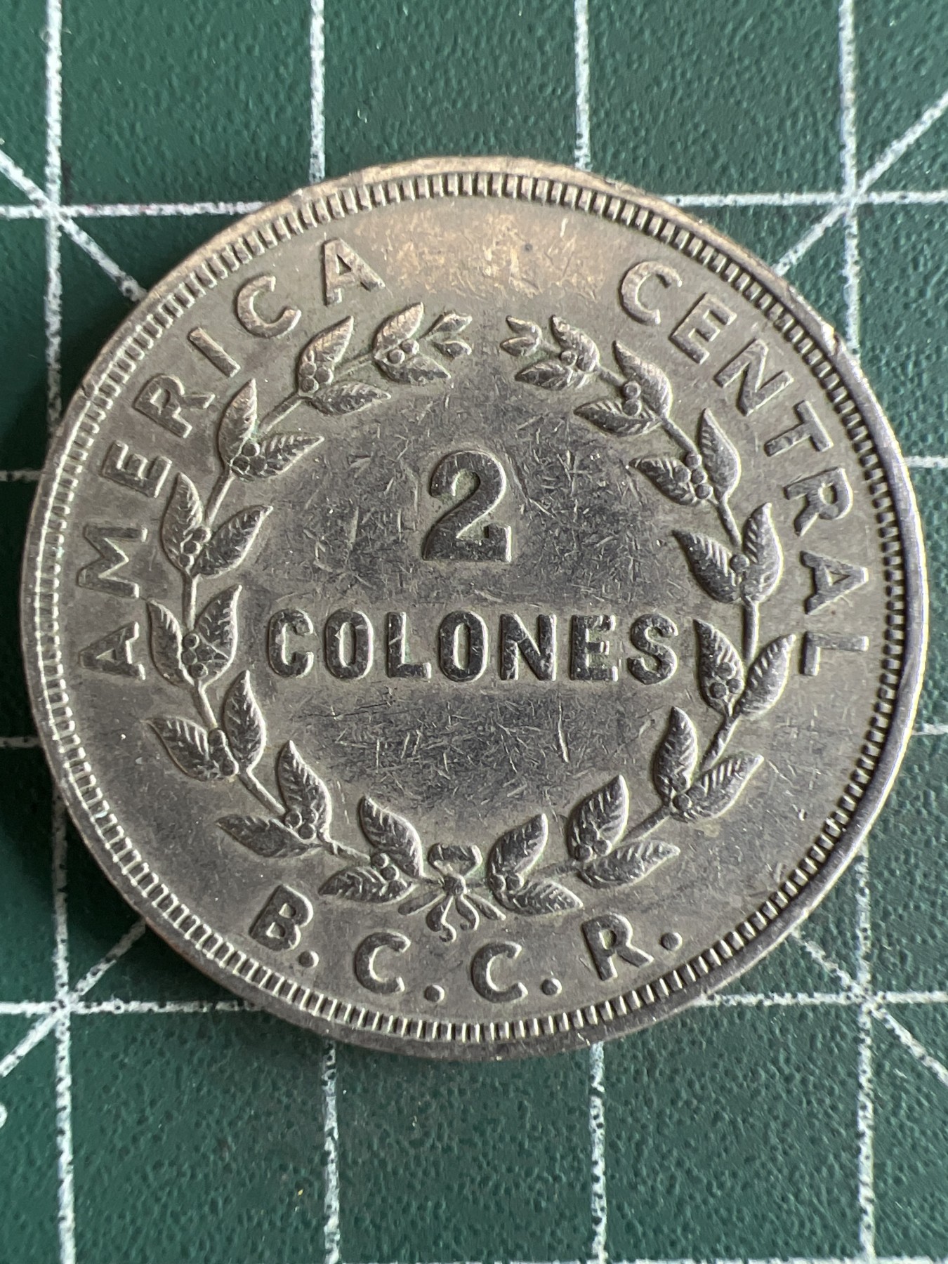 第554期 硬币专场 （无押金，捡漏，全场50包邮，偏远地区除外，接收代拍业务） 哥斯达黎加2克朗 1972年