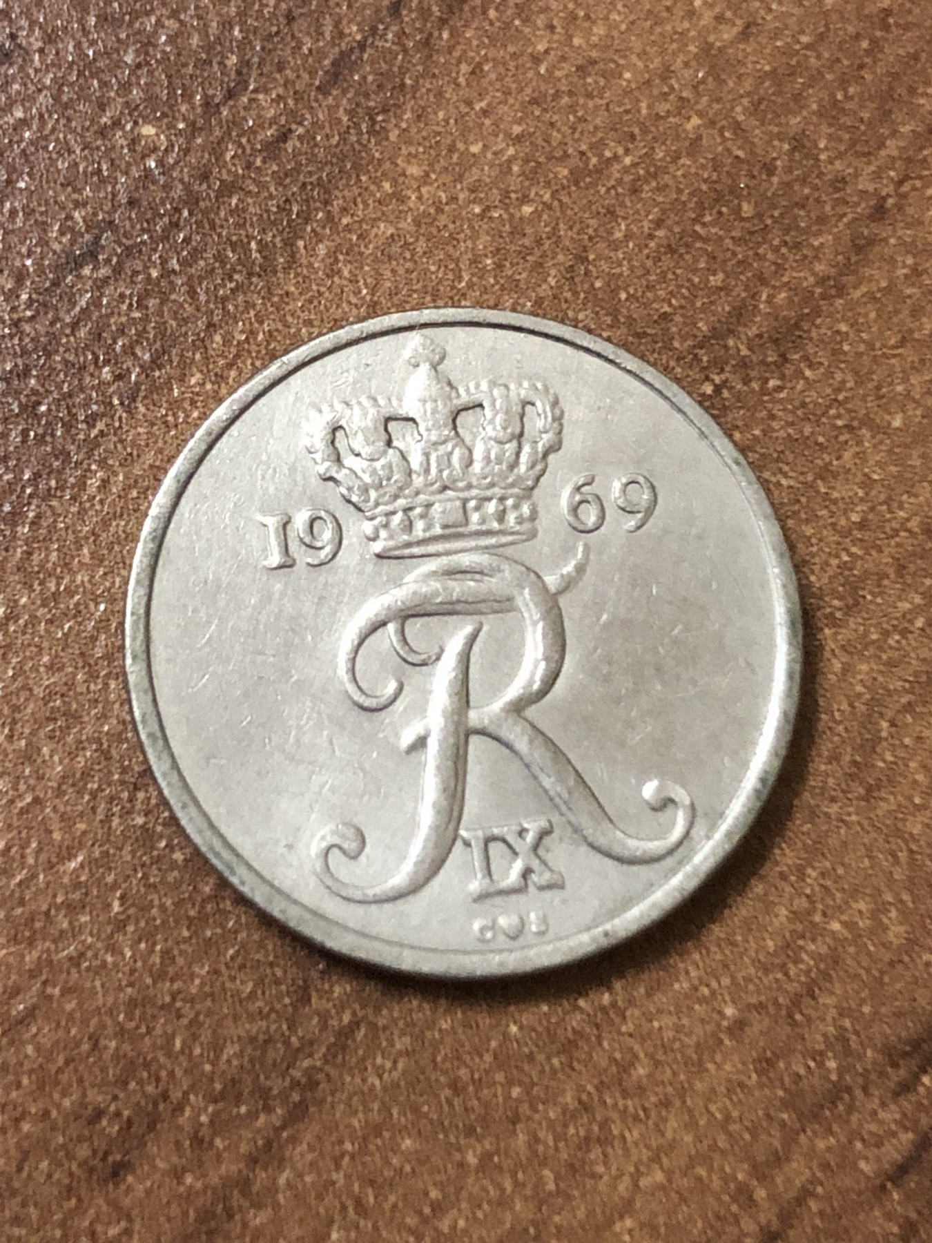 神仙姐姐散币好品专场第二十三期（无佣金满邮自动发出 1969年 丹麦10欧尔