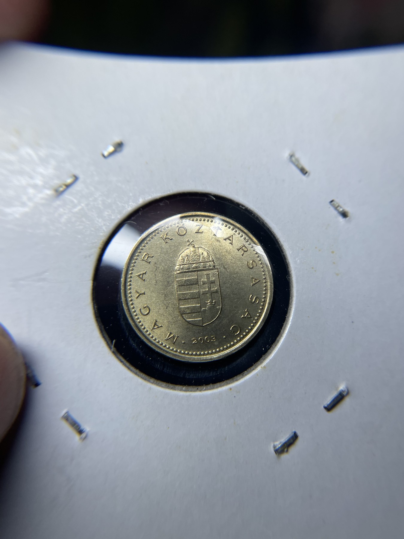 2024年集古藏今外币拍卖第二期-第9场（总第19拍） 带光2003年匈牙利1福林