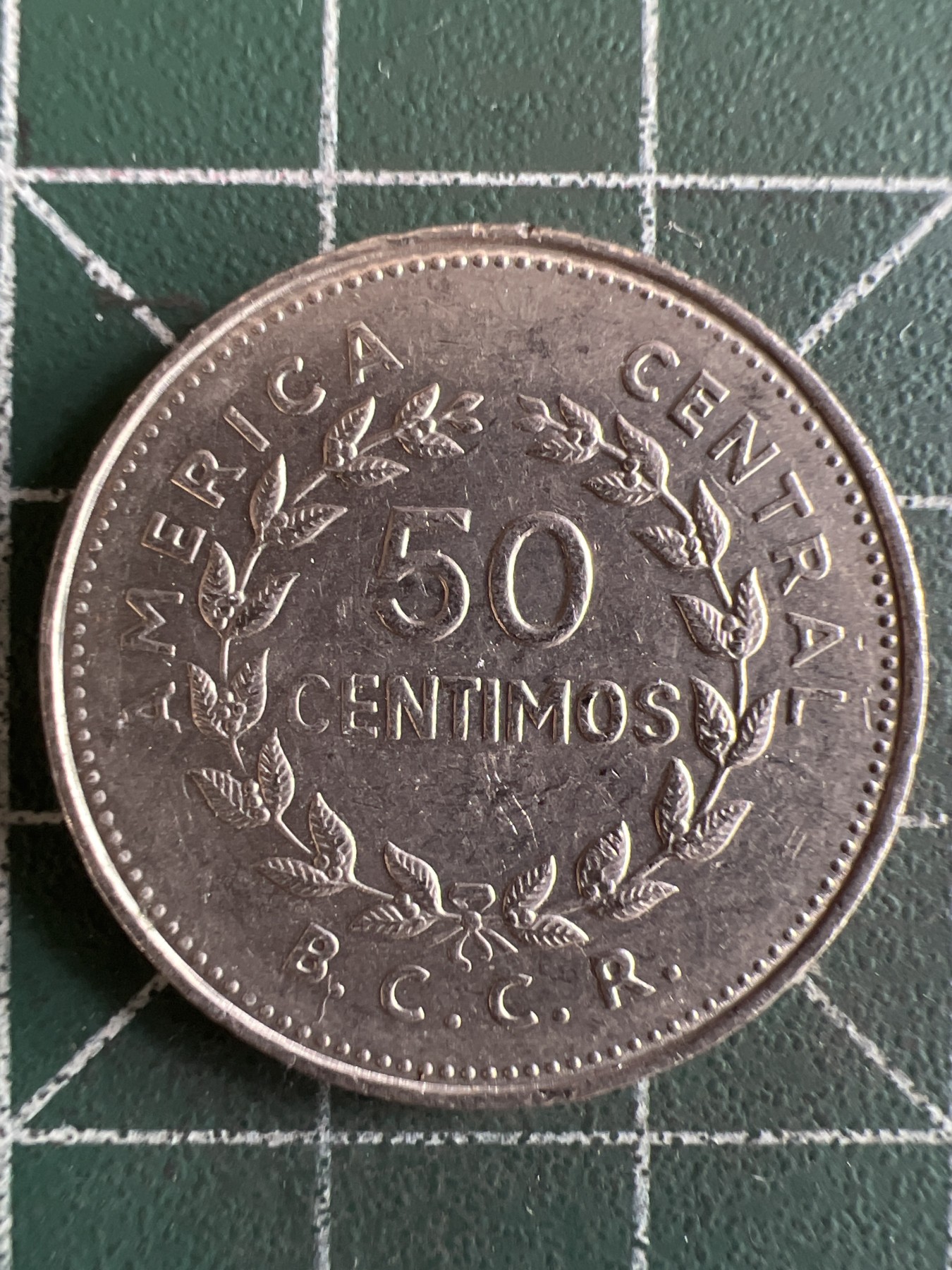 第555期 硬币专场 （无押金，捡漏，全场50包邮，偏远地区除外，接收代拍业务） 哥斯达黎加50分 1978年