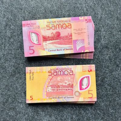 萨摩亚2023年5塔拉塑料钞，无47 - 萨摩亚2023年5塔拉塑料钞，无47