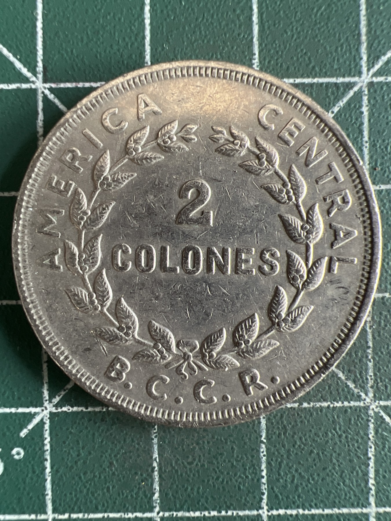 第554期 硬币专场 （无押金，捡漏，全场50包邮，偏远地区除外，接收代拍业务） 哥斯达黎加2克朗 1978年