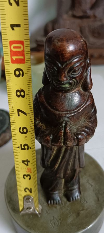 钱币，古钱币，古董杂项 实心铜人物形象