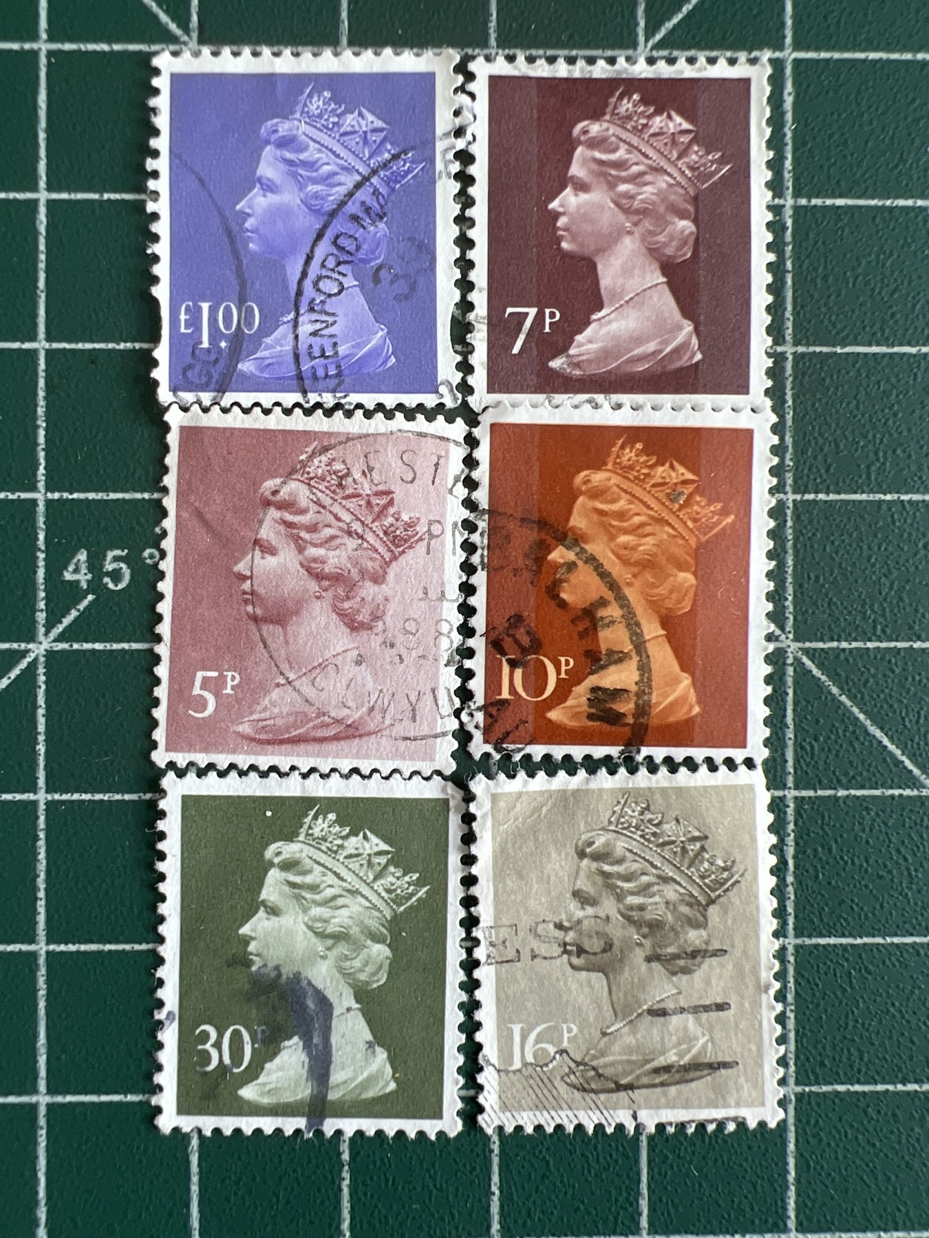 第617期 邮票、明信片专场 （无押金，捡漏，全场50包邮，偏远地区除外，接收代拍业务） 女王邮票12