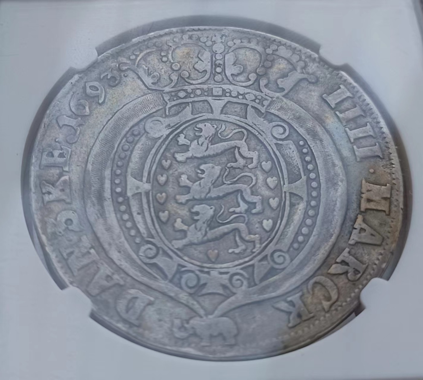 瓶子🏺第133期拍卖会  稀少早期1693年克朗大银币