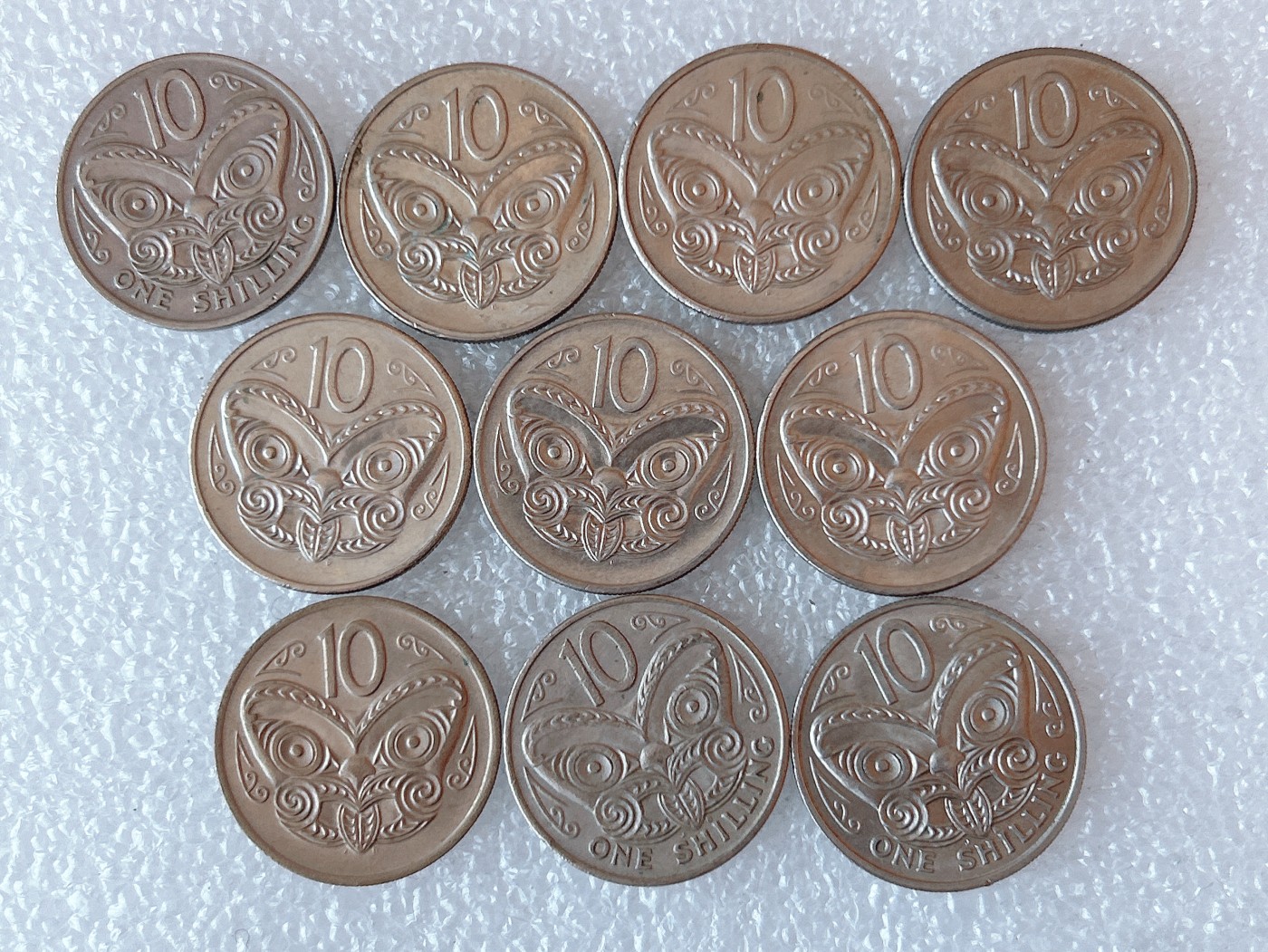 第一海外回流一元起拍收藏 散币专场 第73期 新西兰10分 10枚