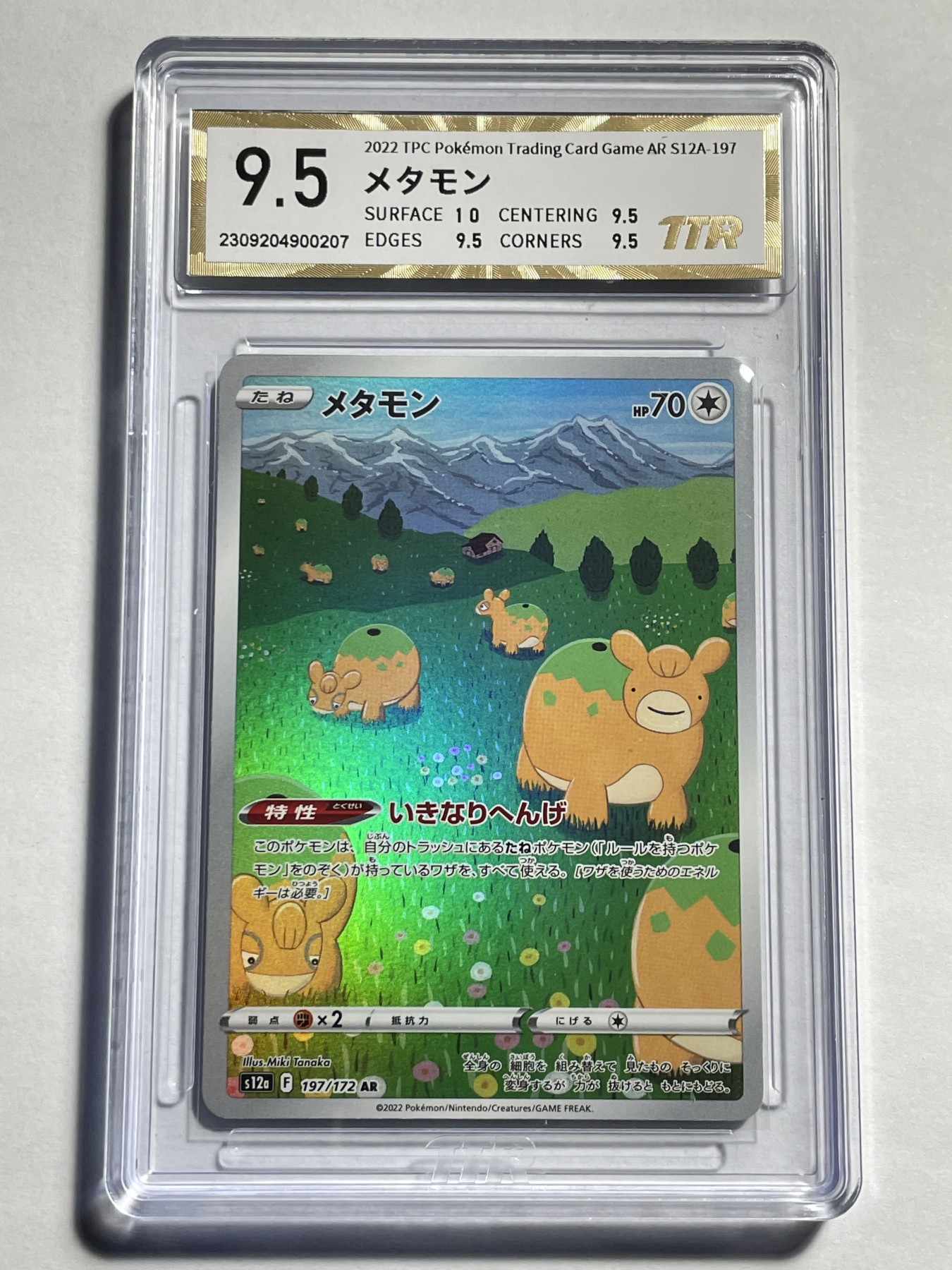 【德藏】卡牌拍卖第11期 ~【无每件最低收费！！！】 日文 PTCG 宝可梦 AR 百变怪 TTR 9.5